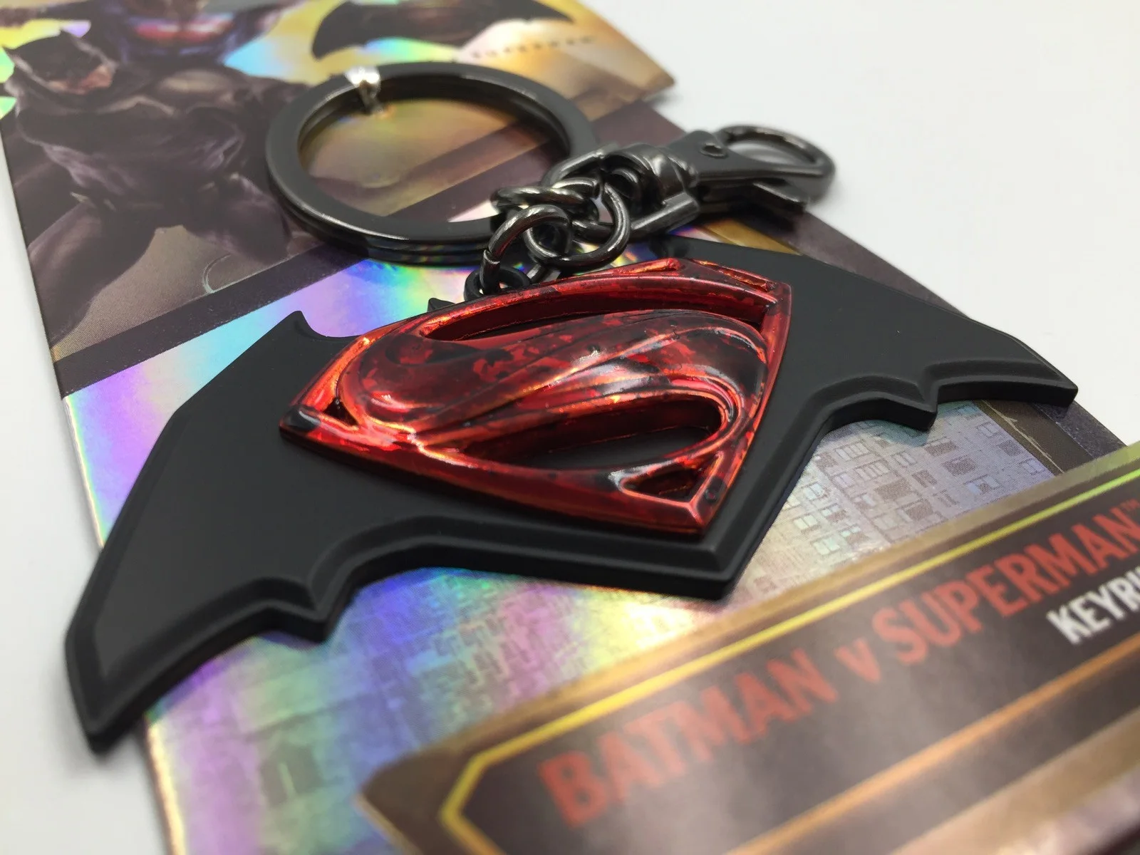 Batman vs Superman Keyring • Dc Comics • Officially Licensed Keychain • New, image 2