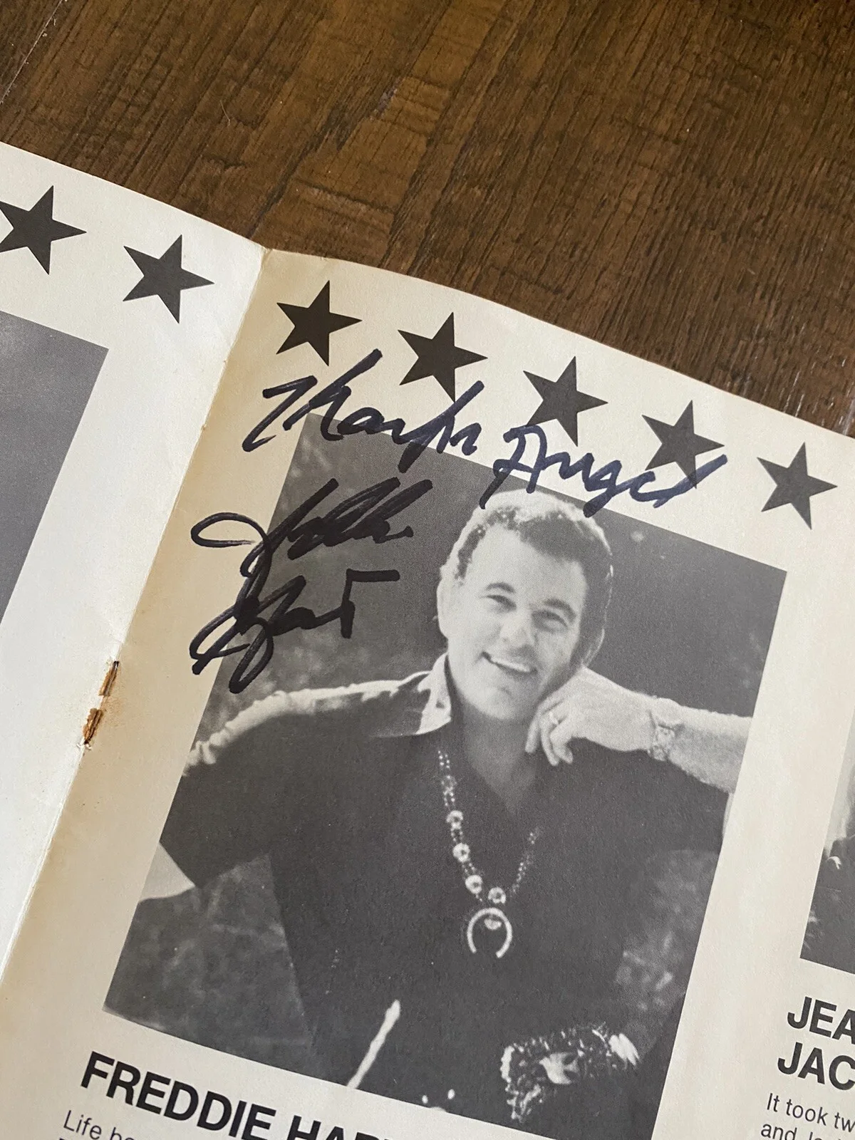 tammy wynette statler cal smith others signed autograph country Music program!, image 5