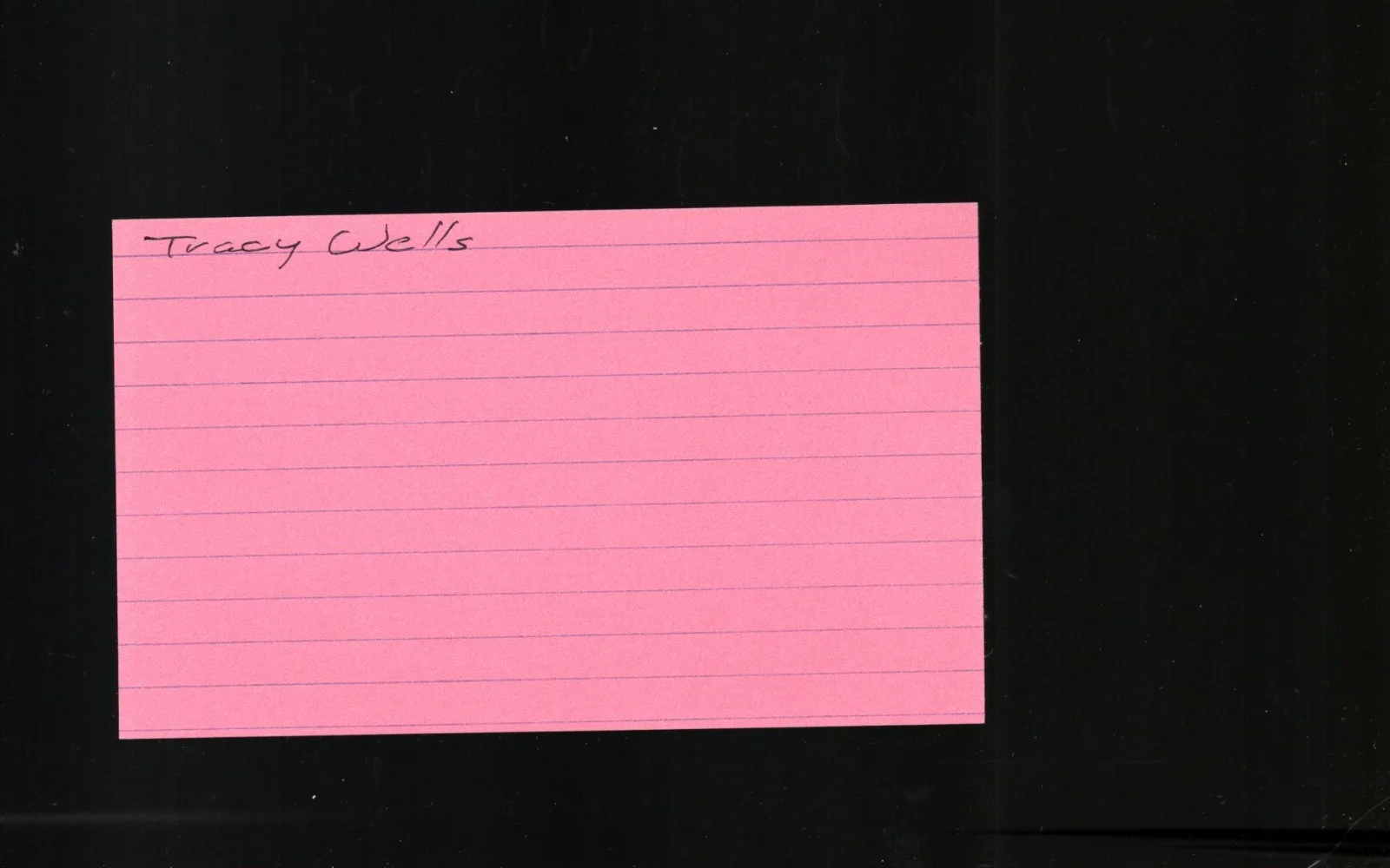 Tracy Wells - Actress * Signed Index Card * Mr. Belvedere - After Midnight, изображение 2