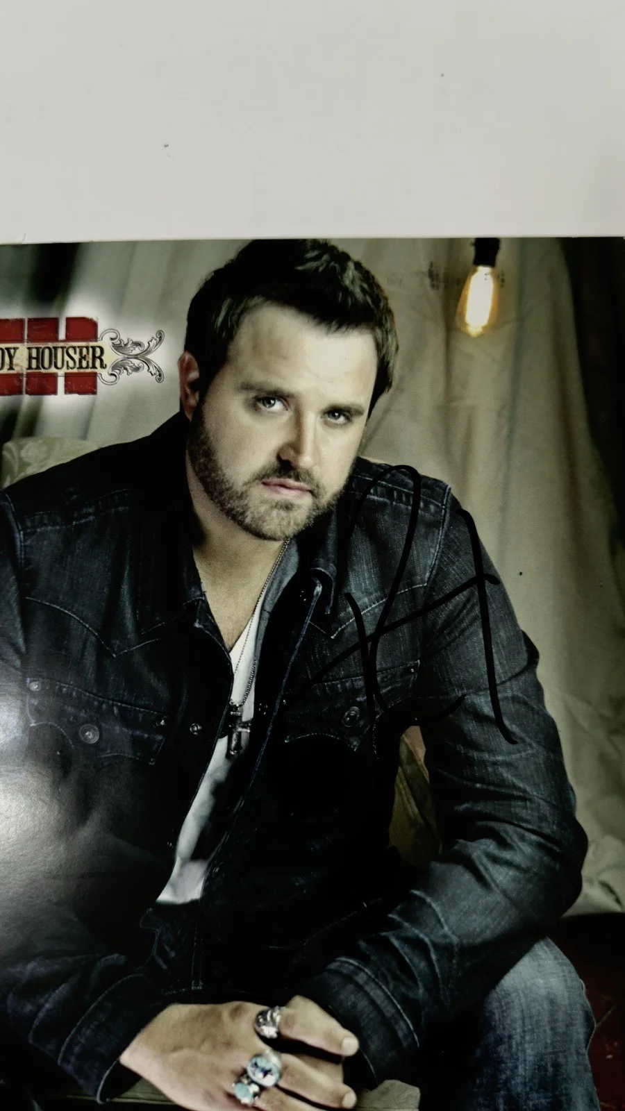 Randy Houser Sexy Country Signed Autographed Music Photo, image 2
