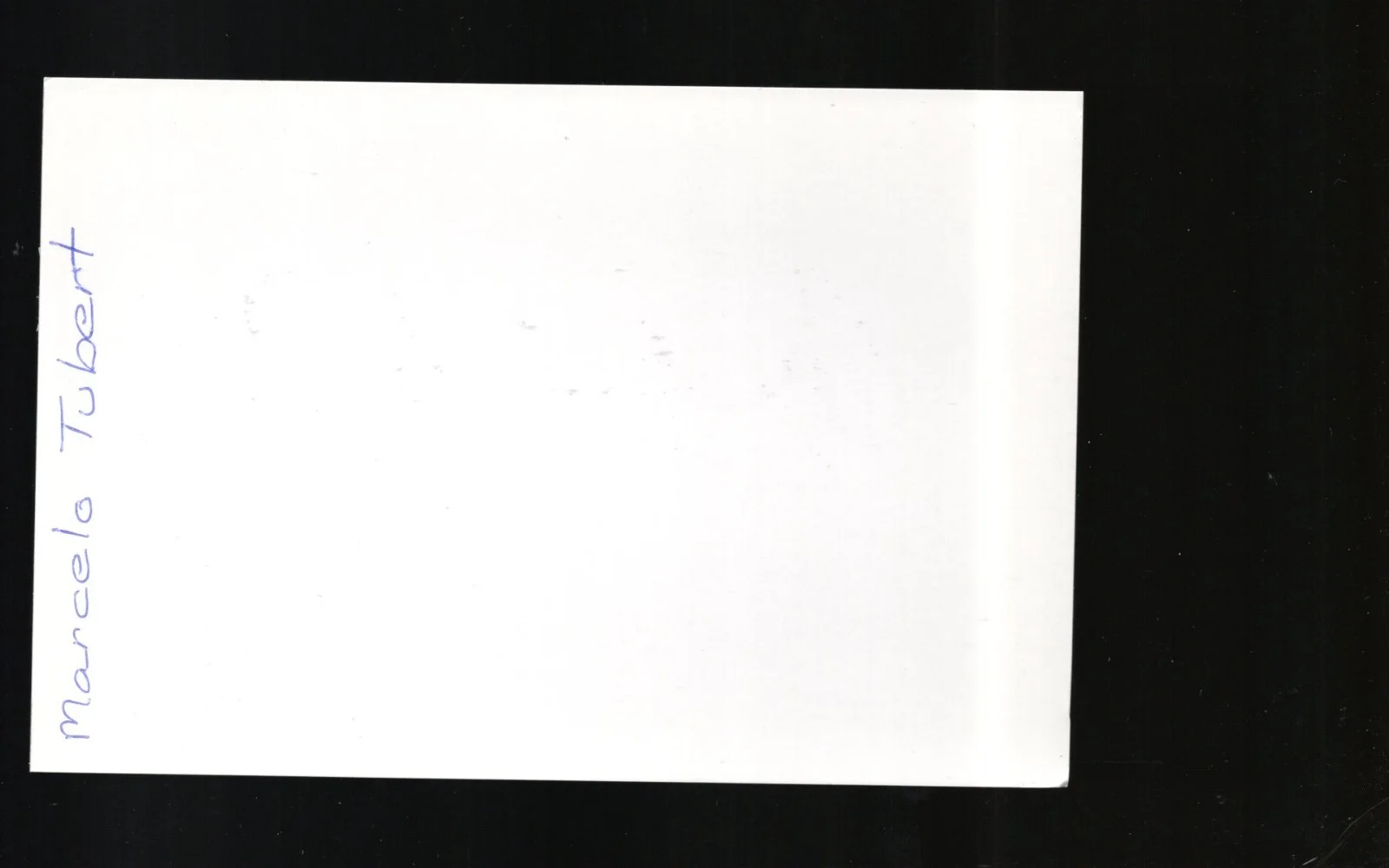 Marcelo Tubert - Actor * Signed Card * Leprechaun 3 - Star Trek: TNG, image 2