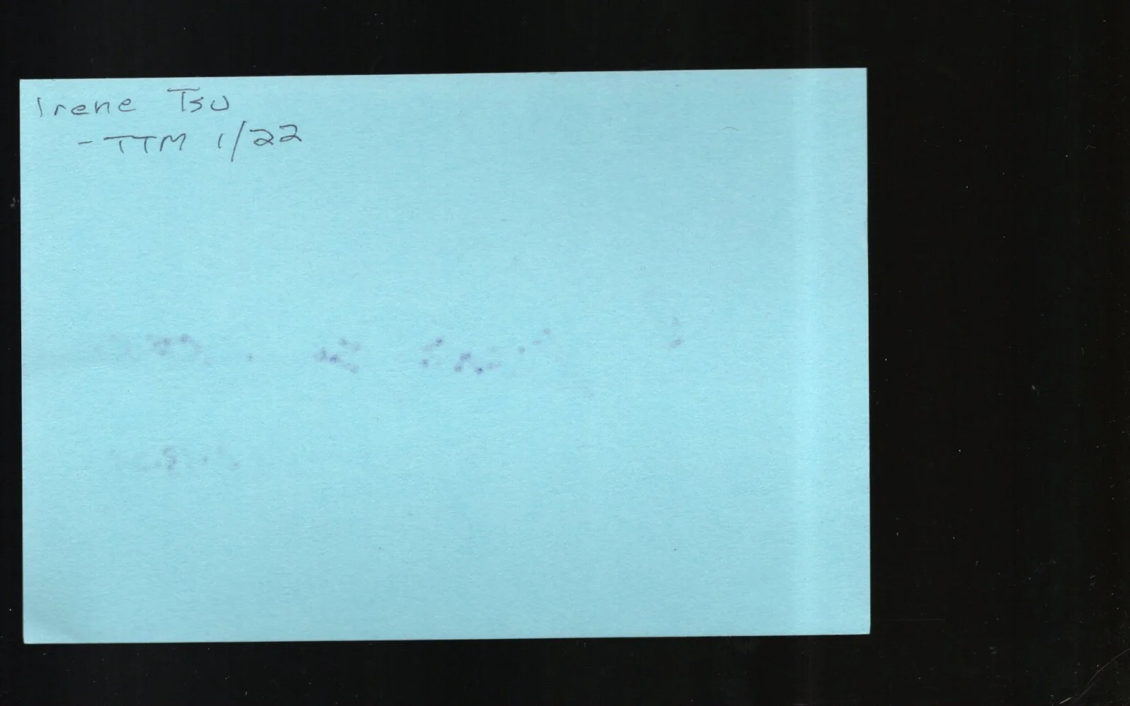 Irene Tsu - Actress * Signed Index Card * Airport 75 - Star Trek: Voyager, изображение 2