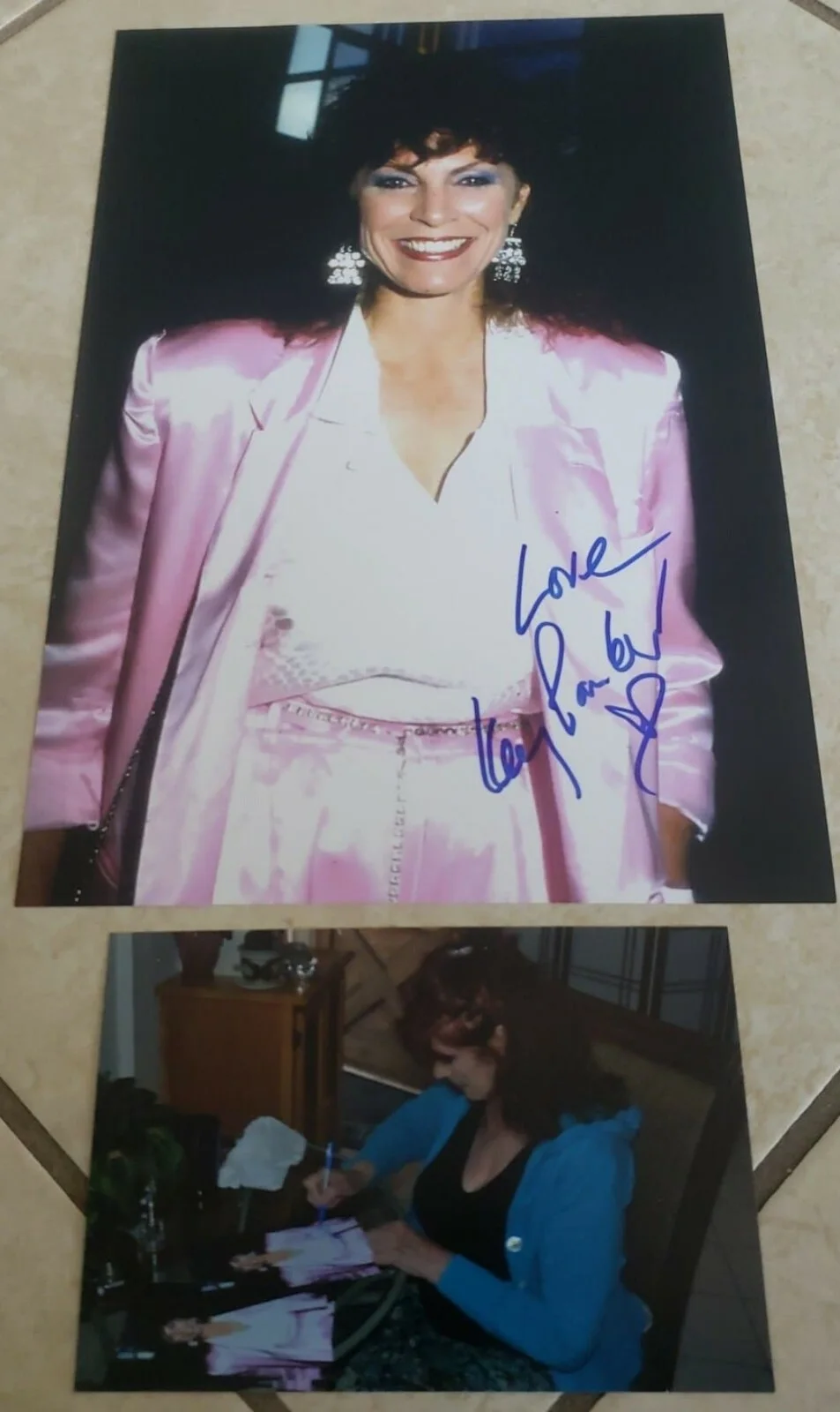 Kay Parker (ADULT Star of Taboo) Autographed 8x12 Photo w/Proof Pic, изображение 2