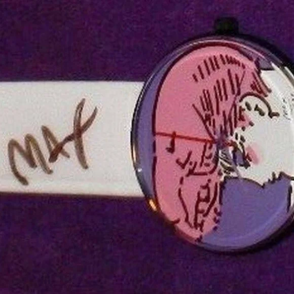 Peter Max 1986 Sutton Watch Autographed Signed, изображение 3