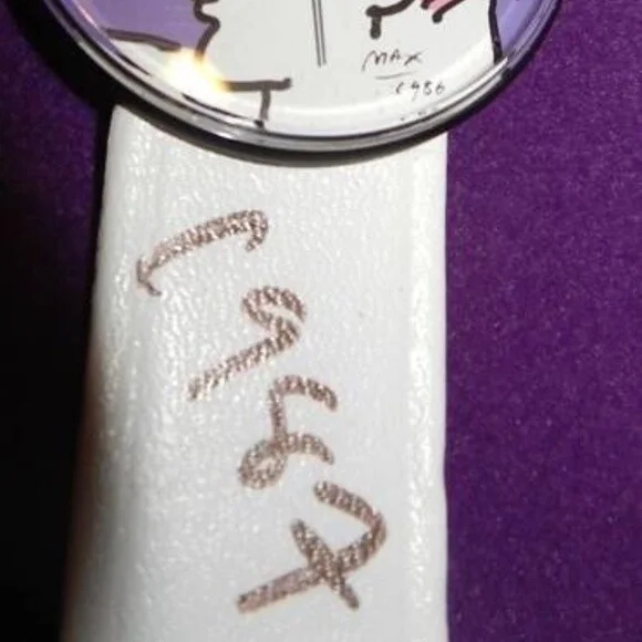 Peter Max 1986 Sutton Watch Autographed Signed, изображение 4