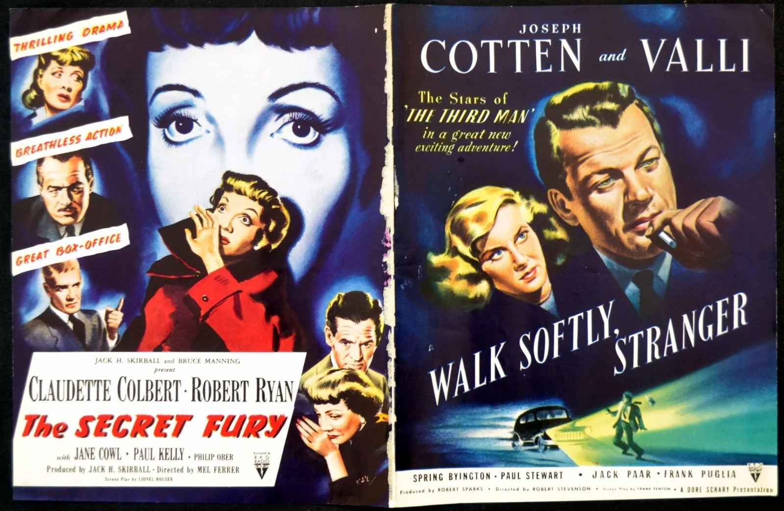 ADVENTURERS 1950 Dennis Price, Jack Hawkins, Siobhan McKenna TRADE ADVERT, изображение 2