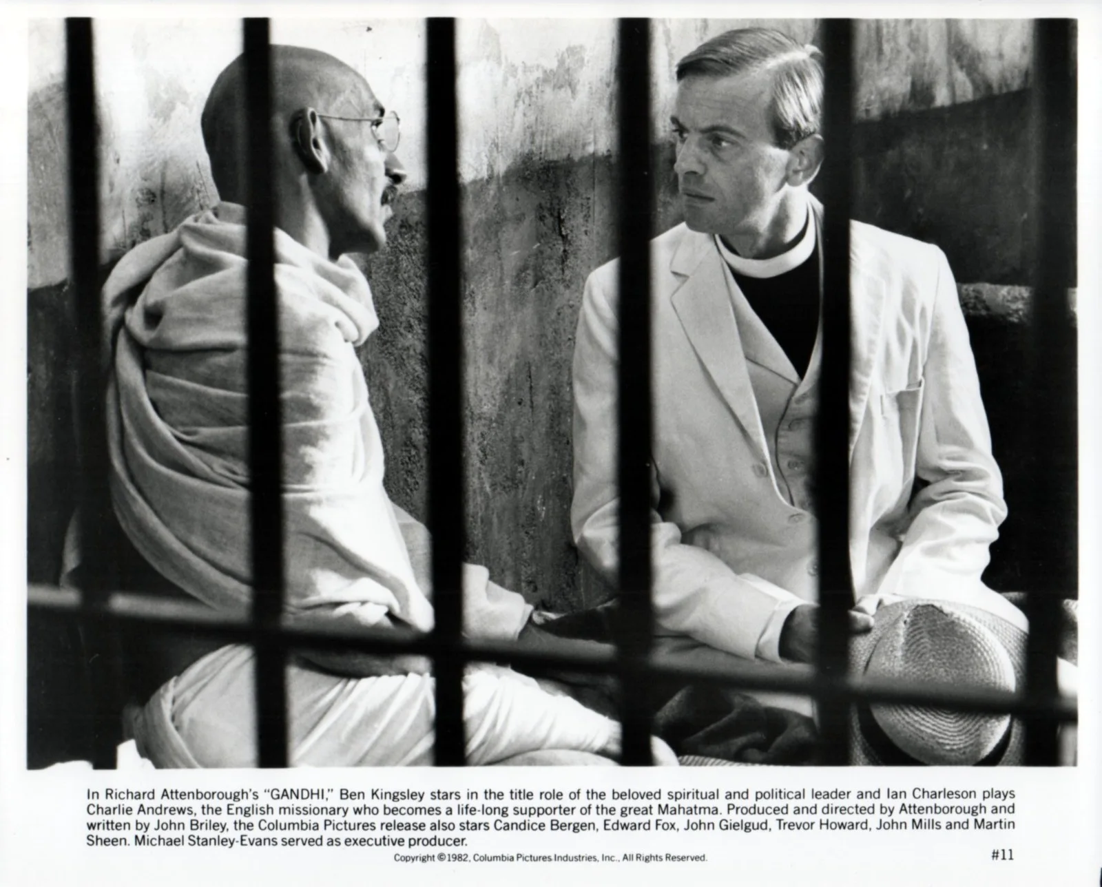 GANDHI 1982 Ben Kingsley MAHATMA GANDHI Candice Bergen 12 10x8 PHOTOS, изображение 5