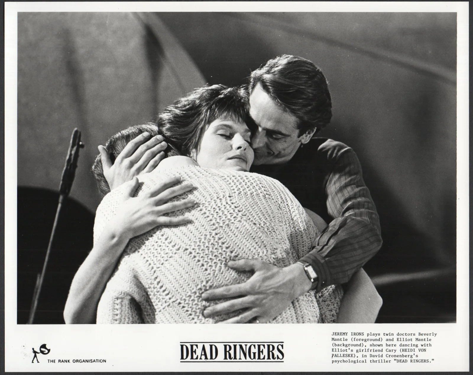 DEAD RINGERS 1988 Jeremy Irons, Geneviève Bujold 5 10x8 STILLS, изображение 2
