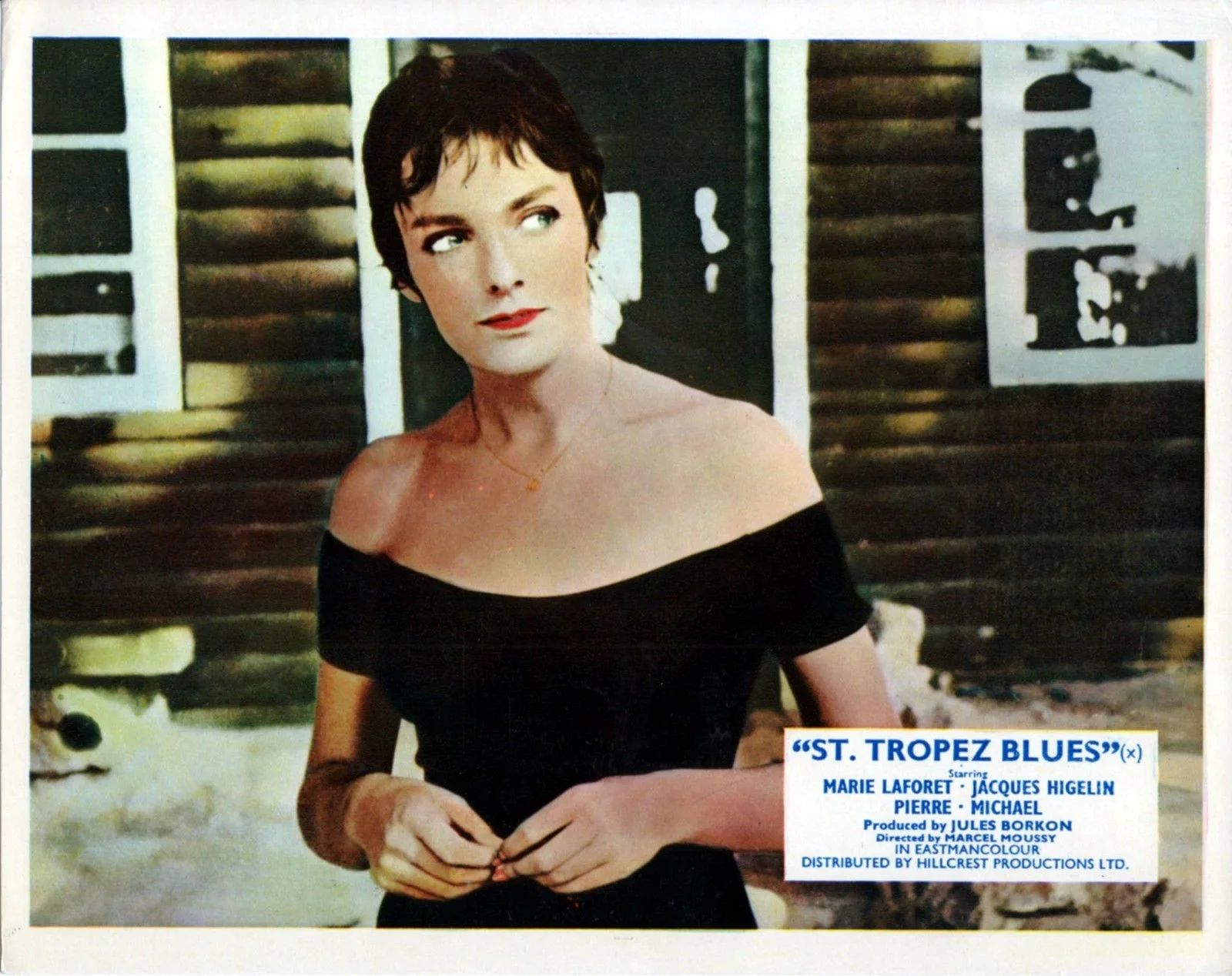 SAINT-TROPEZ BLUES 1961 Marie Laforêt Jacques Higelin UK 10x8 LOBBY SET, image 4