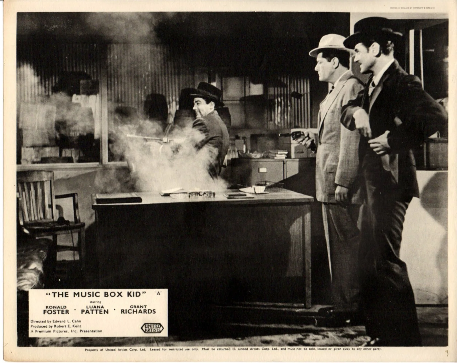 MUSIC BOX KID 1960 Ron Foster, Luana Patten, Grant Richards UK 10x8 LOBBY SET, изображение 4