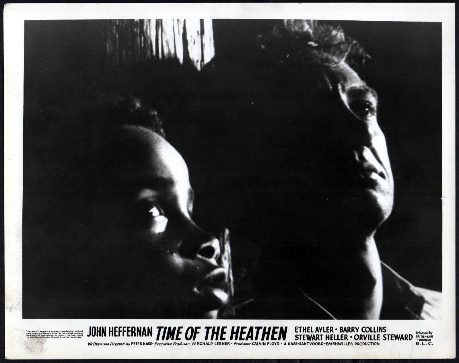 TIME OF THE HEATHEN 1962 John Heffernan, Stewart Heller UK 10x8 LOBBY SET, изображение 2