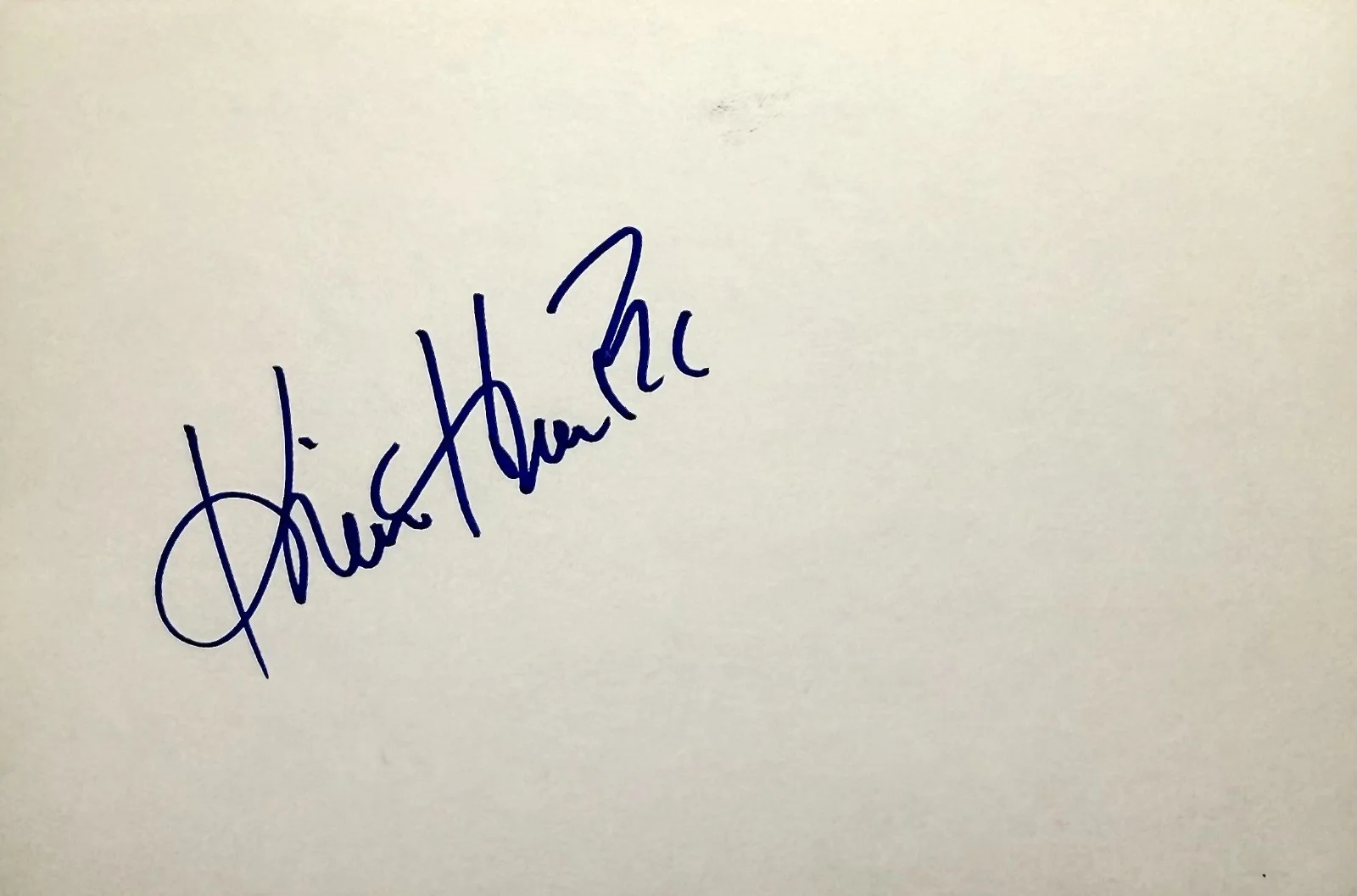 Kim Hunter — KIM HUNTER Signed Autographed 4x6 INDEX CARD Conquest of the Planet of the Apes, изображение 3
