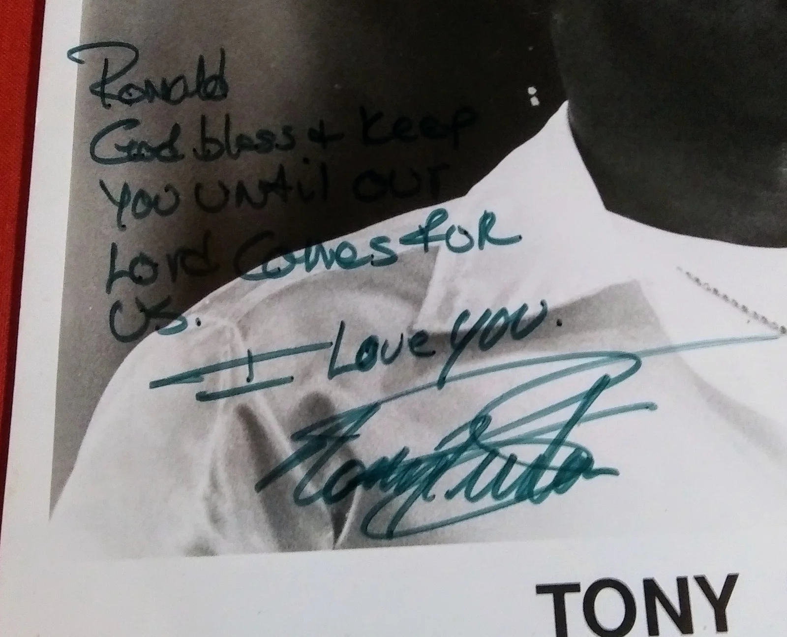 Tony Burton — TONY BURTON "ROCKY" CO Star Signed Autographed Glossy 8x10 Promo Photo, изображение 3