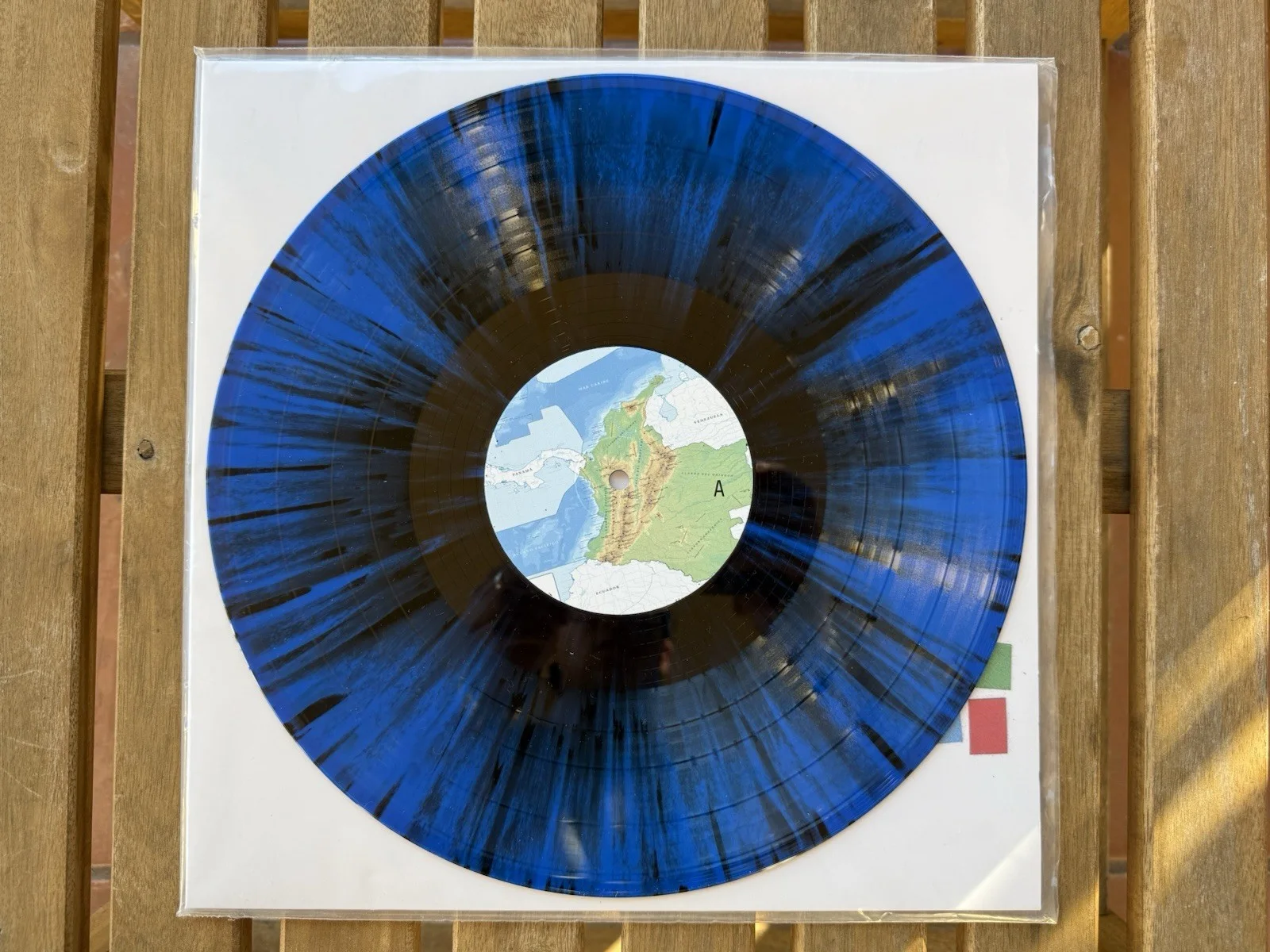 February Screamo Vinyl Black and Blue Variant Autographed/signed by Band, image 4