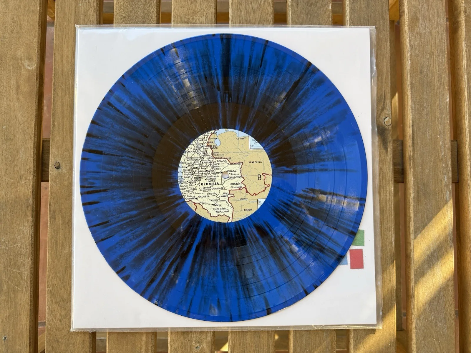 February Screamo Vinyl Black and Blue Variant Autographed/signed by Band, image 5