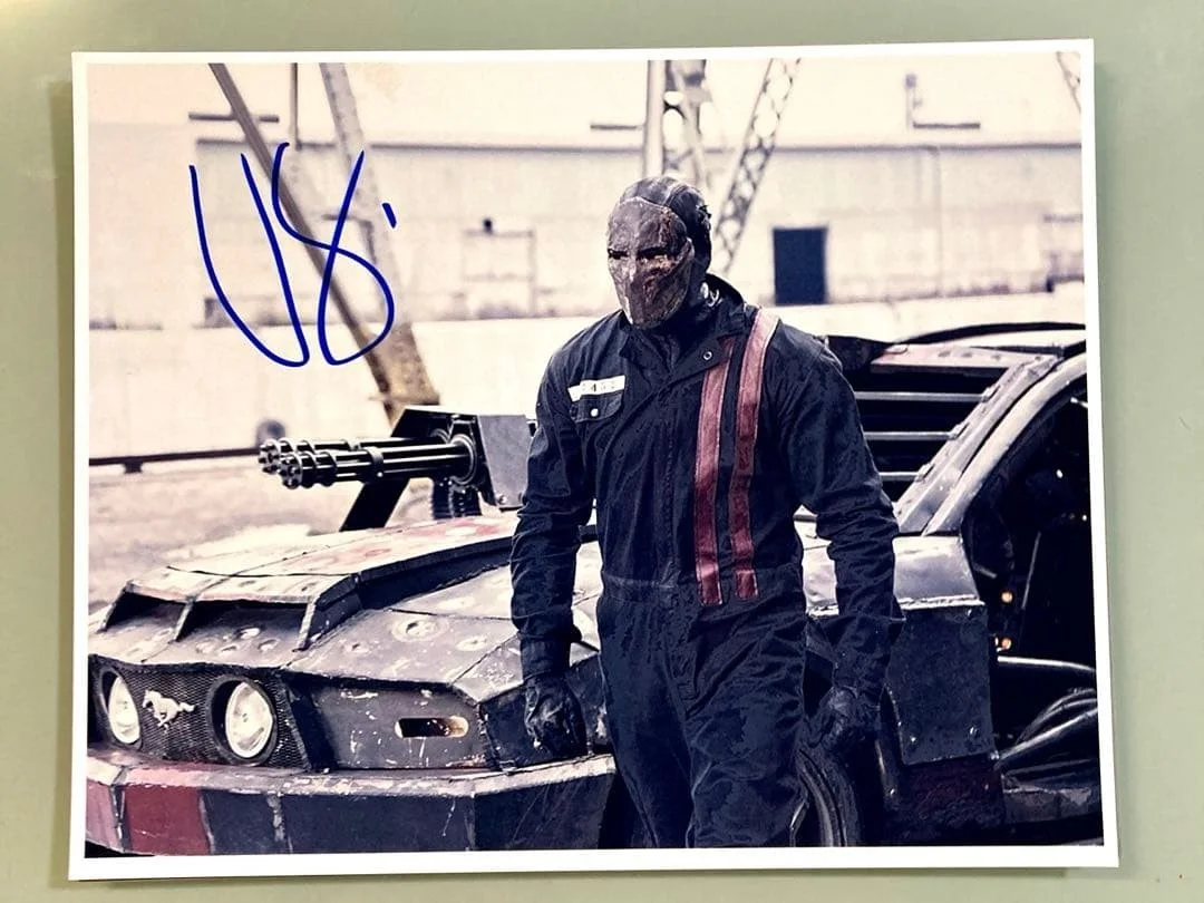 Jason Statham — Jason Statham Hand Signed Large Photo Autograph with Certificate, image 3
