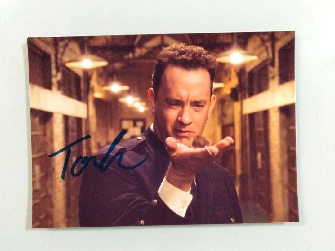 Tom Hanks — Tom Hanks Hand Signed 2L Photo The Green Mile Autograph, изображение 3