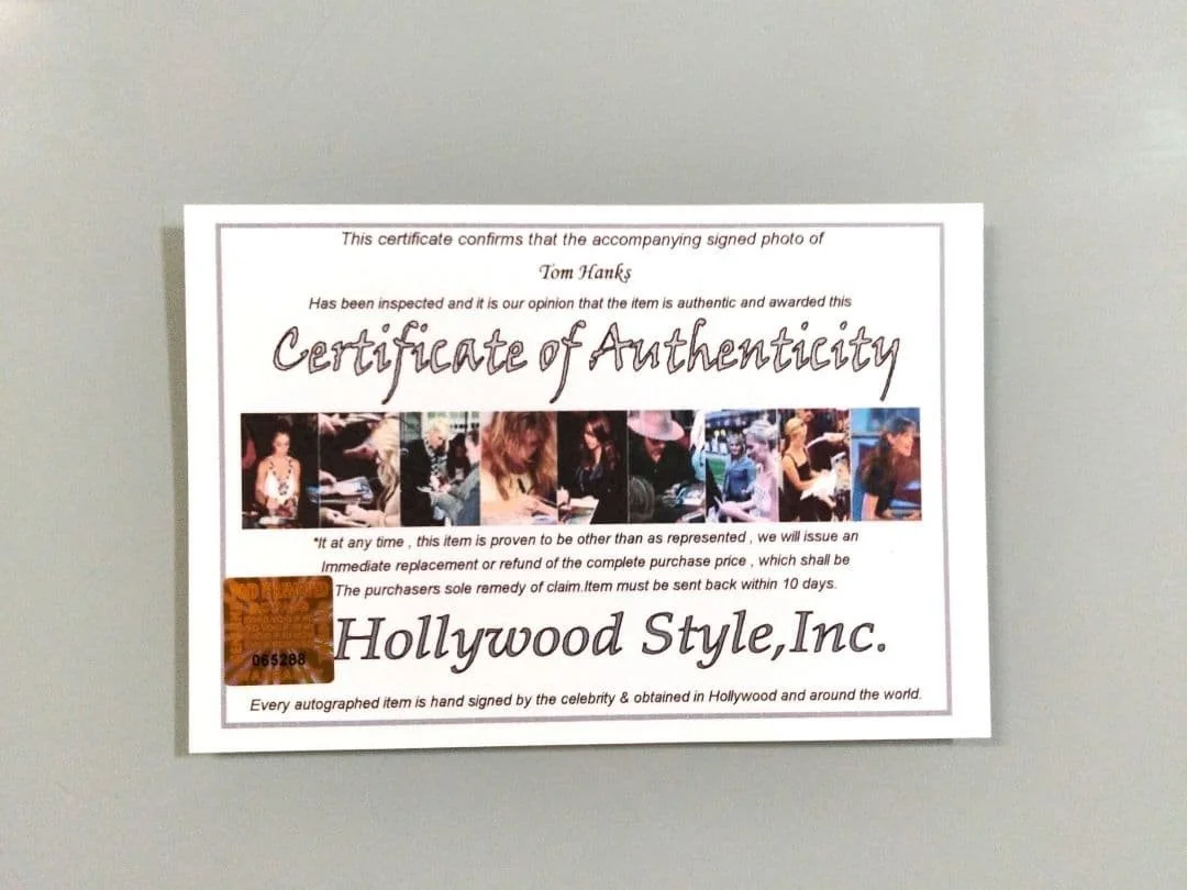 Tom Hanks — Tom Hanks Hand Signed 2L Photo The Green Mile Autograph, изображение 4