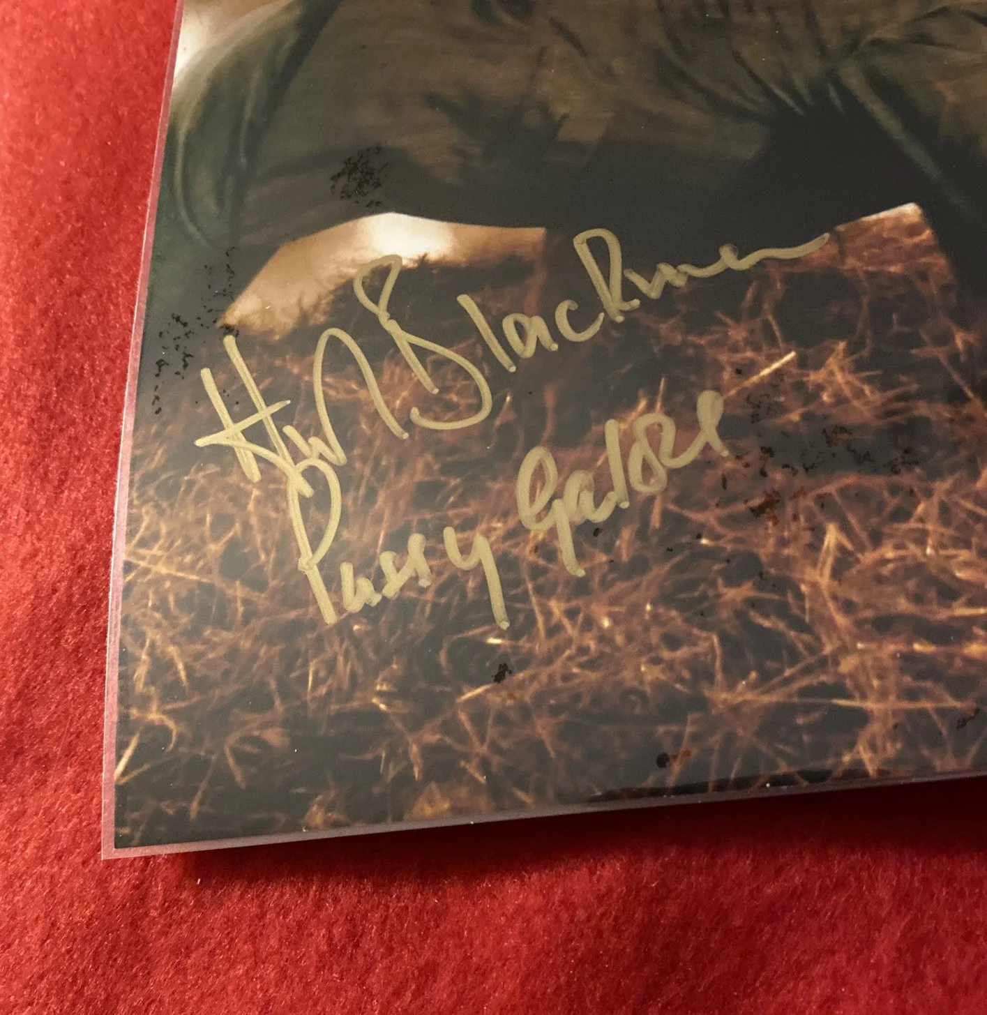James Bond Autograph 8x10 Photo-Honor Blackman Pussy Galore “Goldfinger”+ Relic, изображение 4