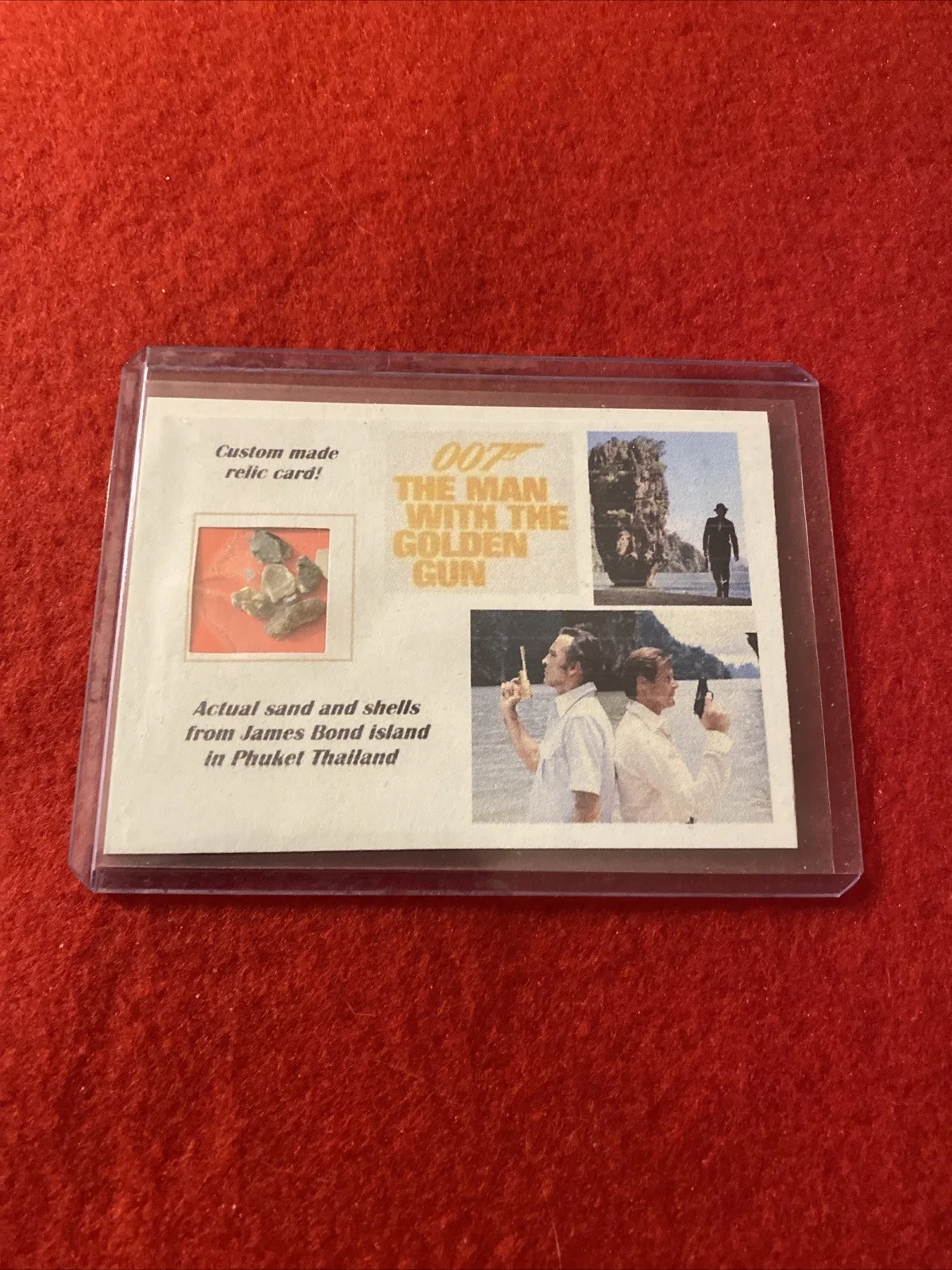 James Bond Autograph 8x10 Photo- Michael Osborne “Man W/ Golden Gun”+ Relic Card, изображение 5