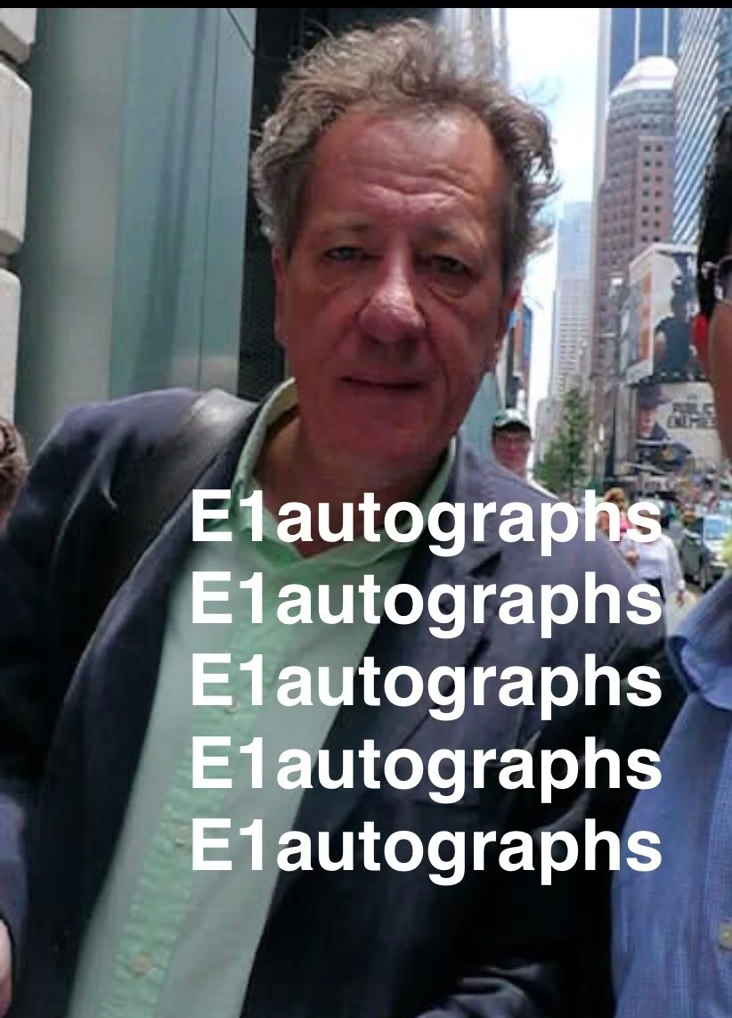 Geoffrey Rush — Geoffrey Rush signed King's Speech 8x10 Photo “Best Wishes” Oscar Winner, изображение 2