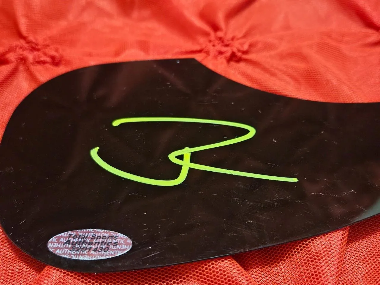 JELLY ROLL HAND SIGNED AUTOGRAPHED GUITAR PICKGUARD COUNTRY SINGER STAR W/ COA, image 2
