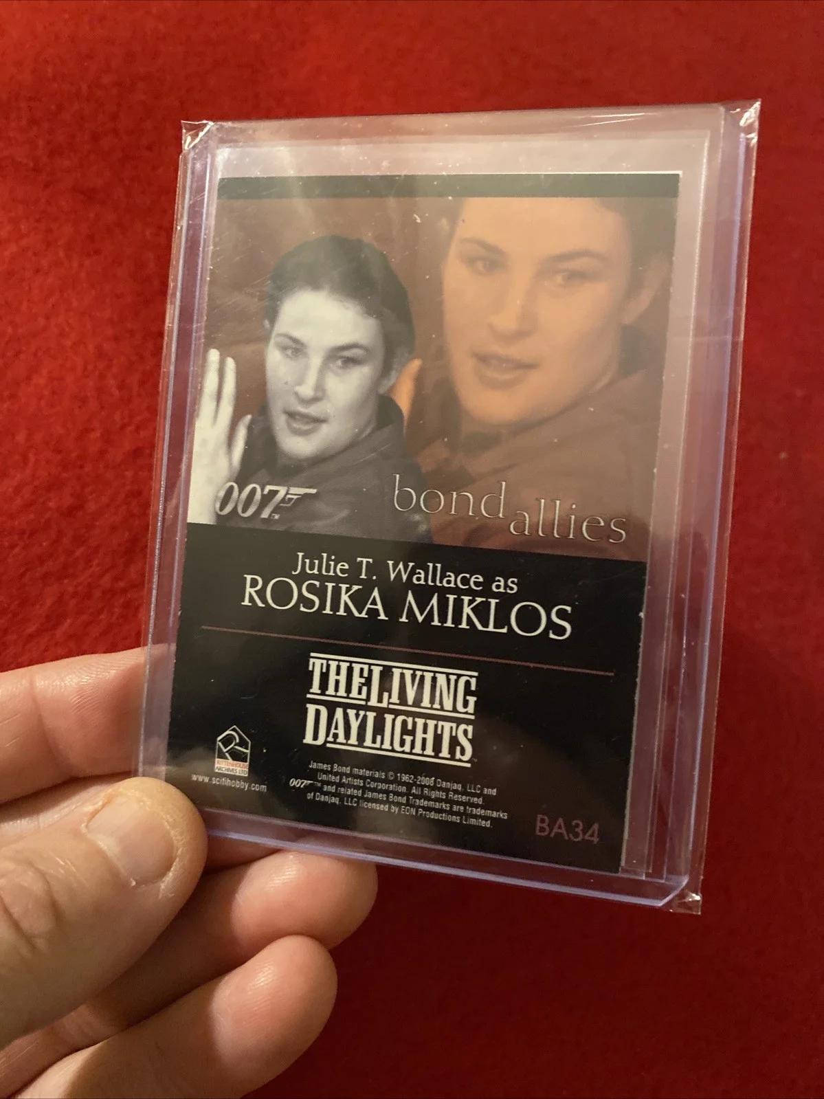 James Bond Autograph- Julie T. Wallace Rosina Miklos In “The Living Daylights”, изображение 3