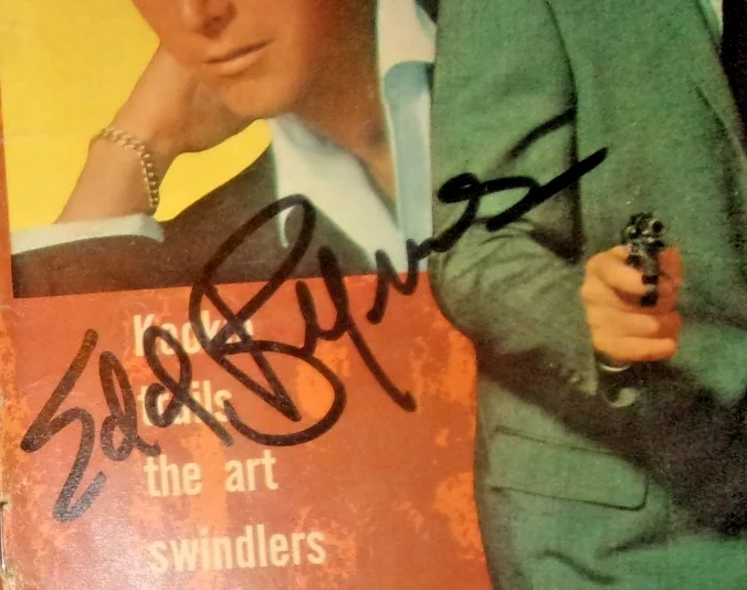 edd byrnes — Jan-March 1960 77 Sunset Strip complete Dell comic book signed by Edd Byrnes, image 2