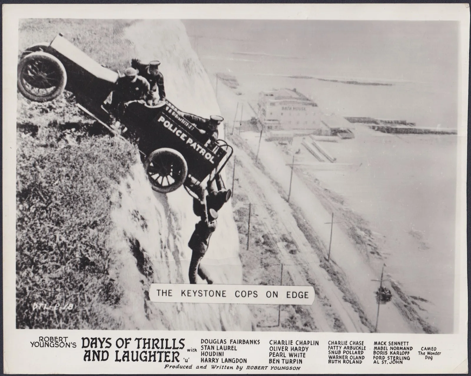 Days of Thrills and Laughter 8x ORIGINAL UK FOH Lobby Cards Robert Youngson 1961, изображение 3