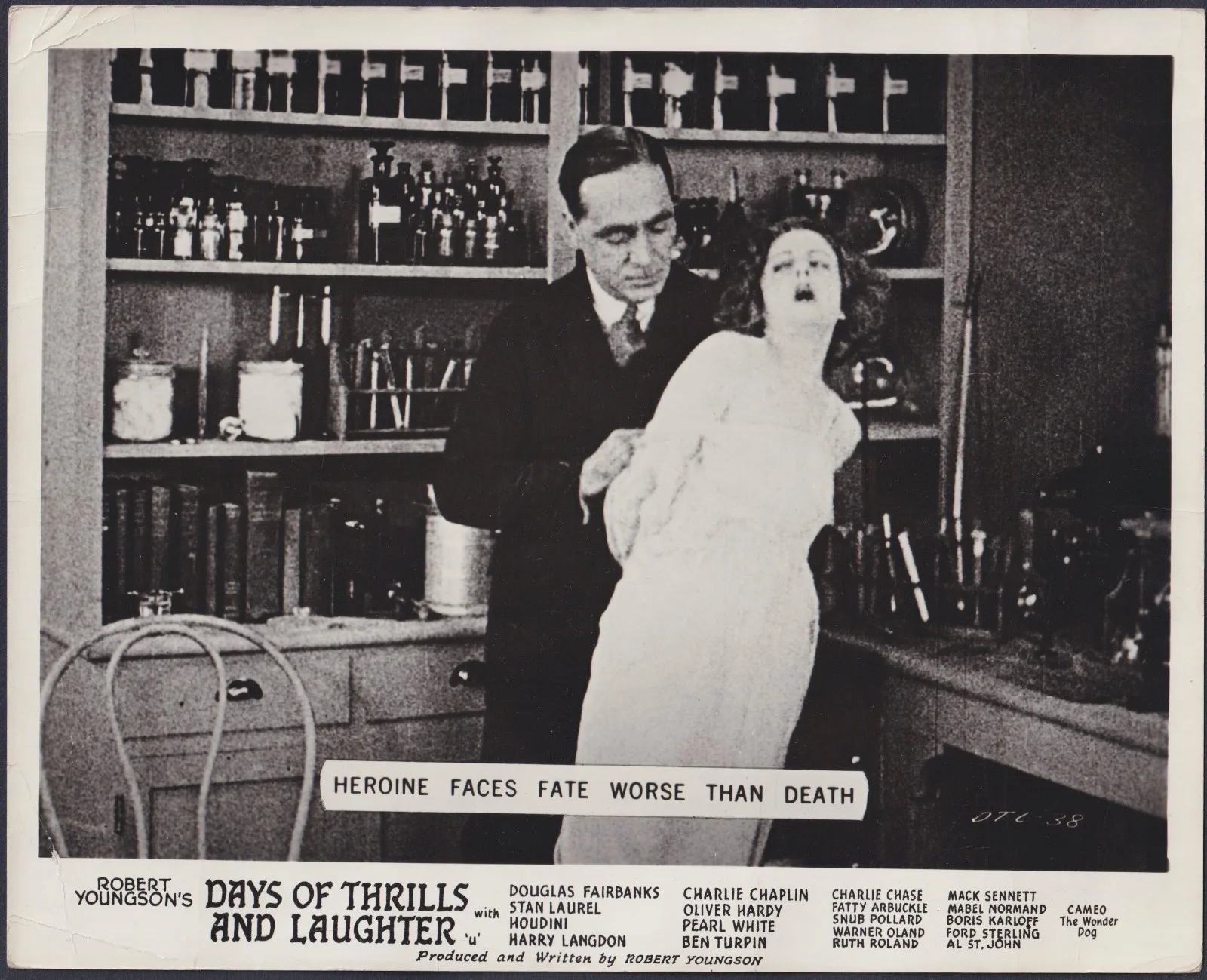 Days of Thrills and Laughter 8x ORIGINAL UK FOH Lobby Cards Robert Youngson 1961, изображение 4