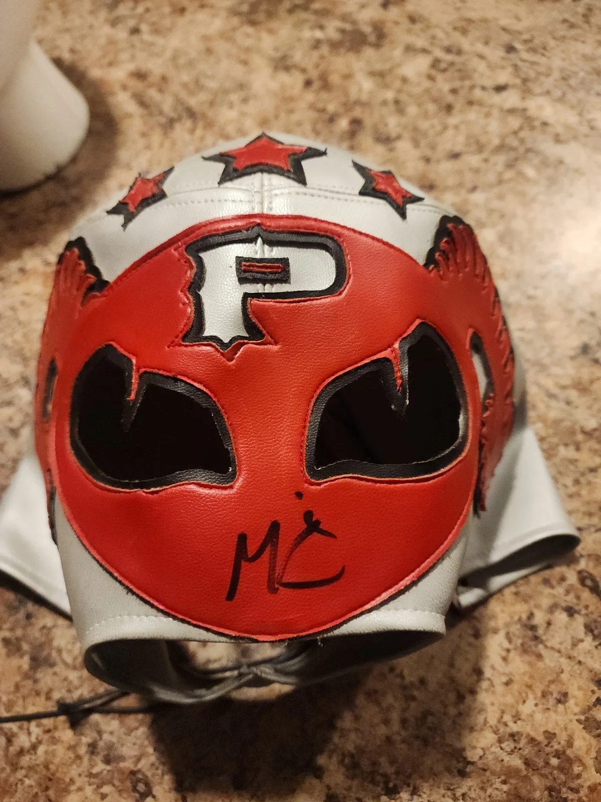 Maynard Signed luchador mask Puscifer Money Shot tour VIP 2015, изображение 2