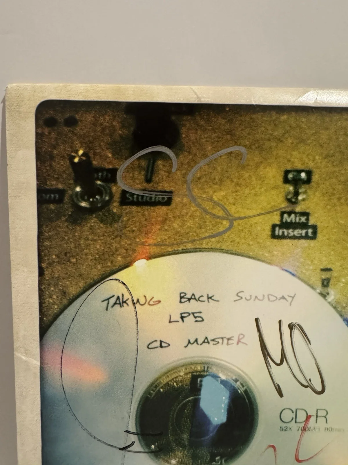 Taking Back Sunday Signed Poster Set Self Titled Limited Ed Collectible NO CD, изображение 5