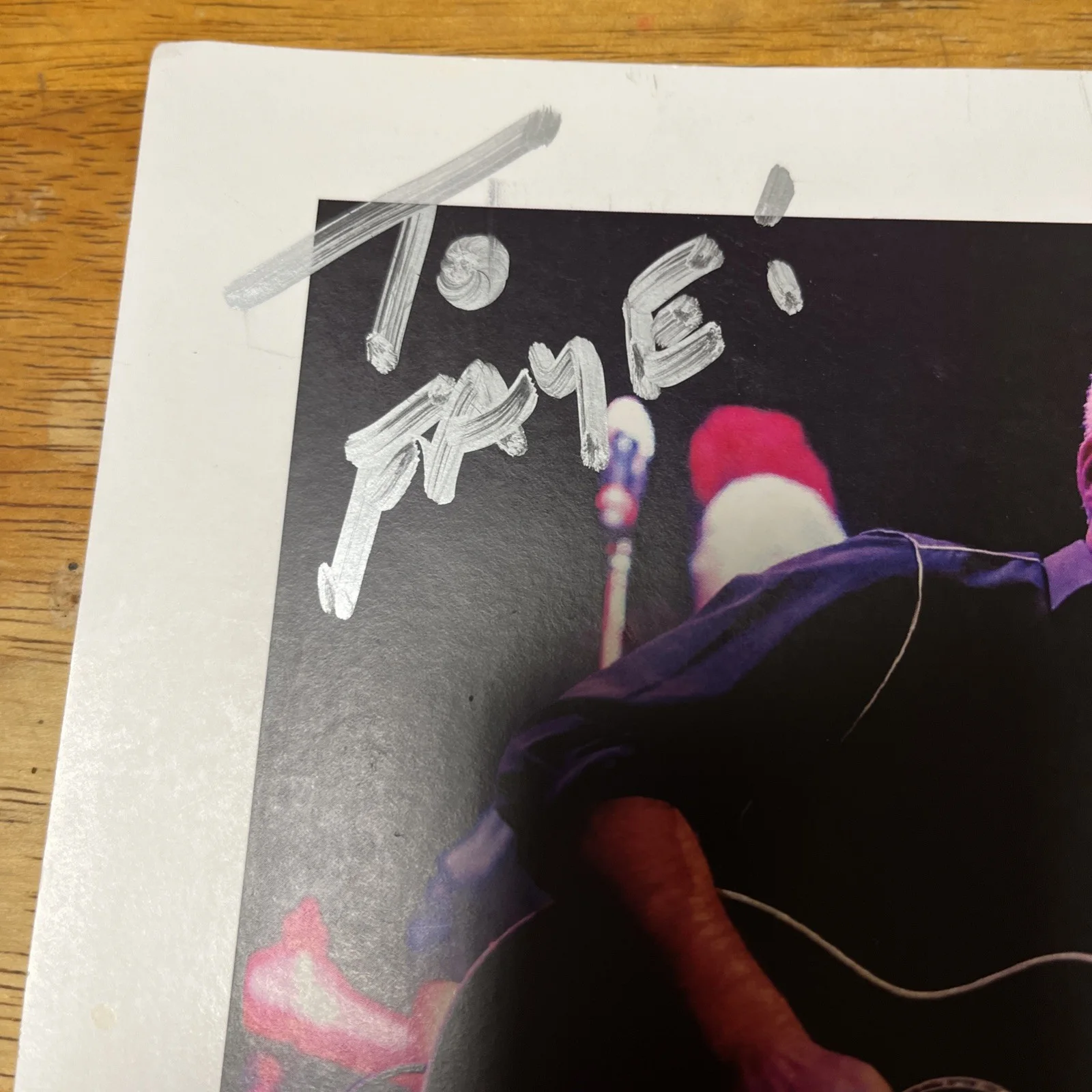 TAYLOR HICKS Signed 8x10 Photo. American Idol., image 3