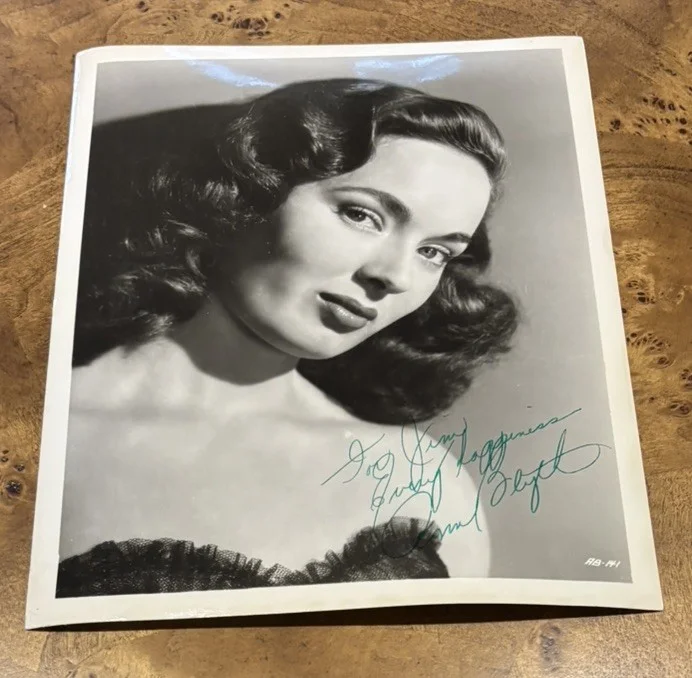 AUTOGRAPHED ANN BLYTH 8x10 BLACK & WHITE PHOTO, image 4
