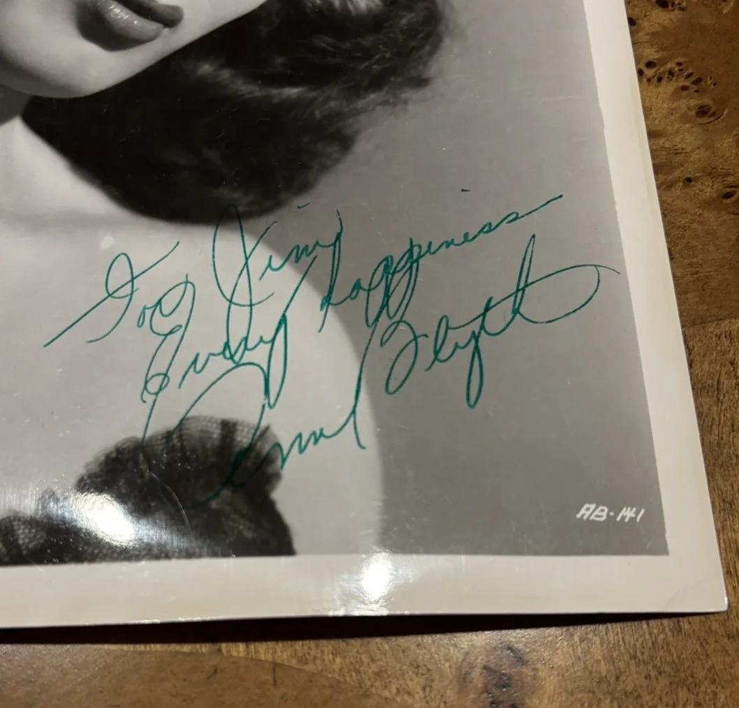 AUTOGRAPHED ANN BLYTH 8x10 BLACK & WHITE PHOTO, image 5