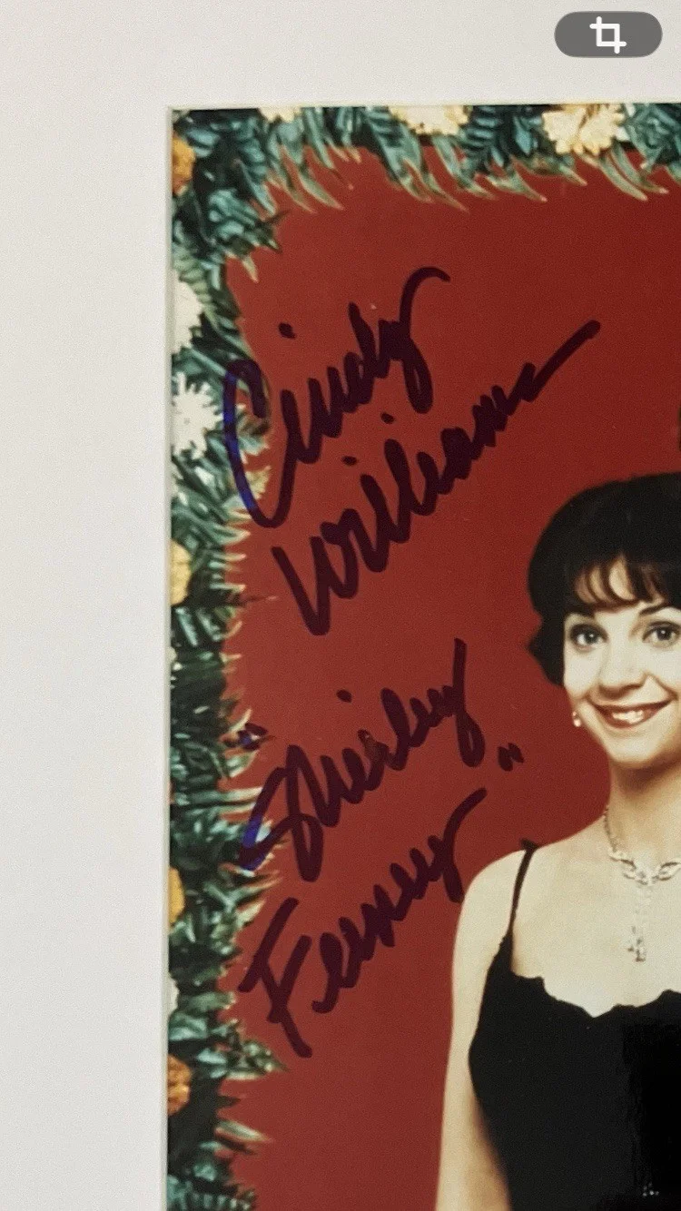 CINDY WILLIAMS/LAVERNE AND SHIRLEY SIGNED/AUTOGRAPHED 8x10 WITH COA, изображение 2