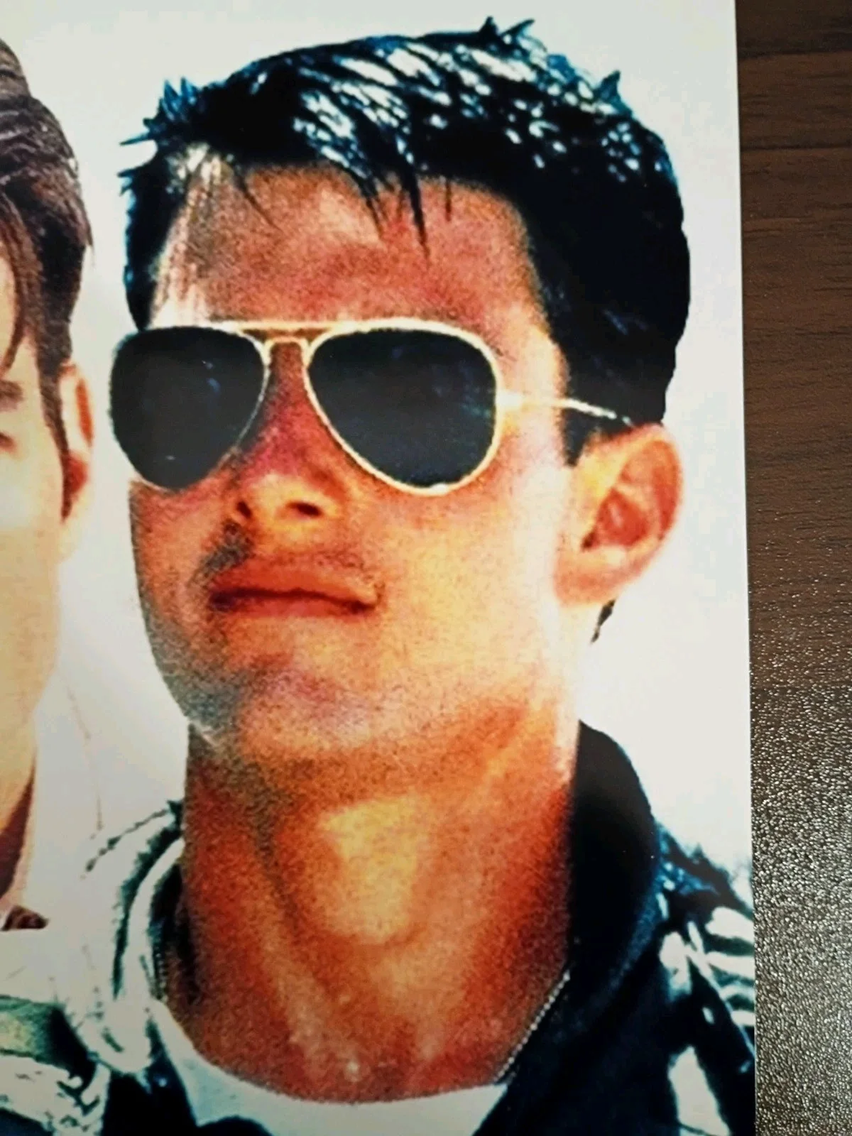 Tom Cruise — Tom Cruise Top Gun Signed 8x10 Photo COA W/Matching Numbered Sticker, image 2