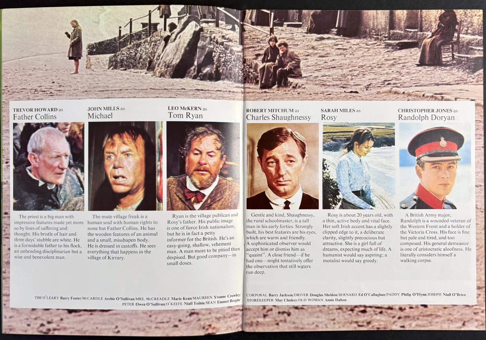 Ryan's Daughter ORIGINAL Film Brochure David Lean Robert Mitchum 1970, изображение 2