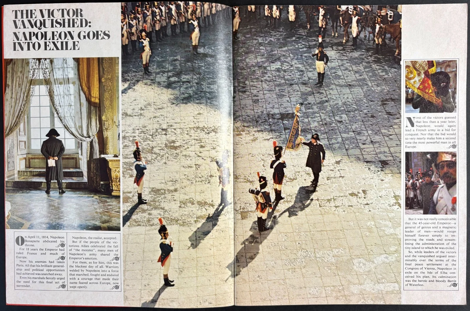 Waterloo ORIGINAL Film Brochure Rod Steiger Orson Welles Christopher Plummer '70, image 2