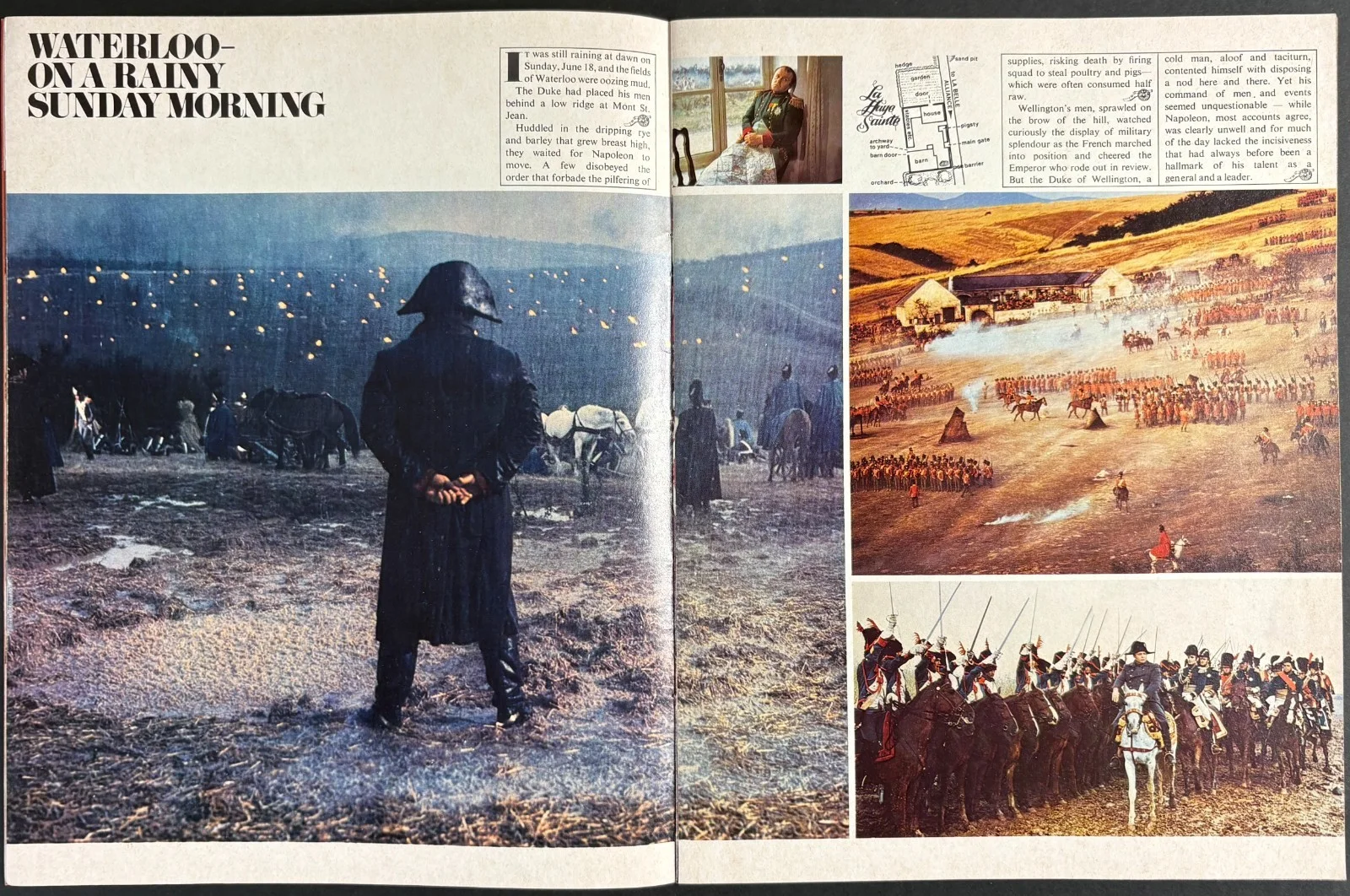 Waterloo ORIGINAL Film Brochure Rod Steiger Orson Welles Christopher Plummer '70, image 3