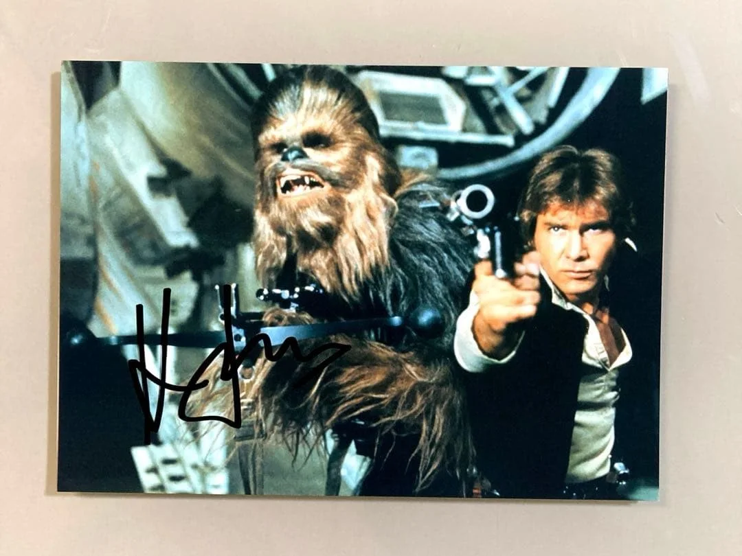 Harrison Ford — Harrison Ford Signed Photo 5x7 Star Wars Autograph With Certificate, image 3