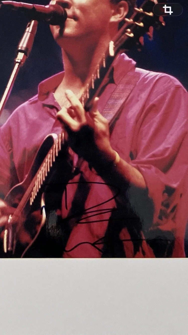 DAVE MATTHEWS SIGNED/AUTOGRAPHED MATTED 8x10 PHOTO WITH COA, image 2