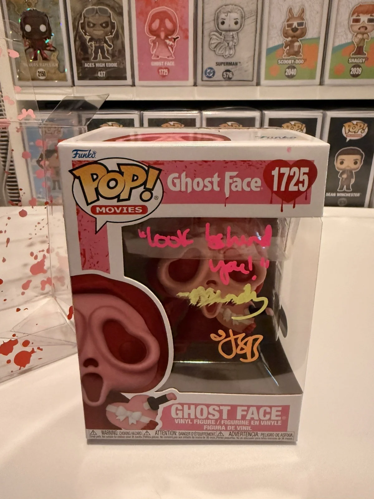 Jasmin Savoy Brown — Jasmin Savoy Brown autographed signed Ghostface Funko Pop #1725, image 4