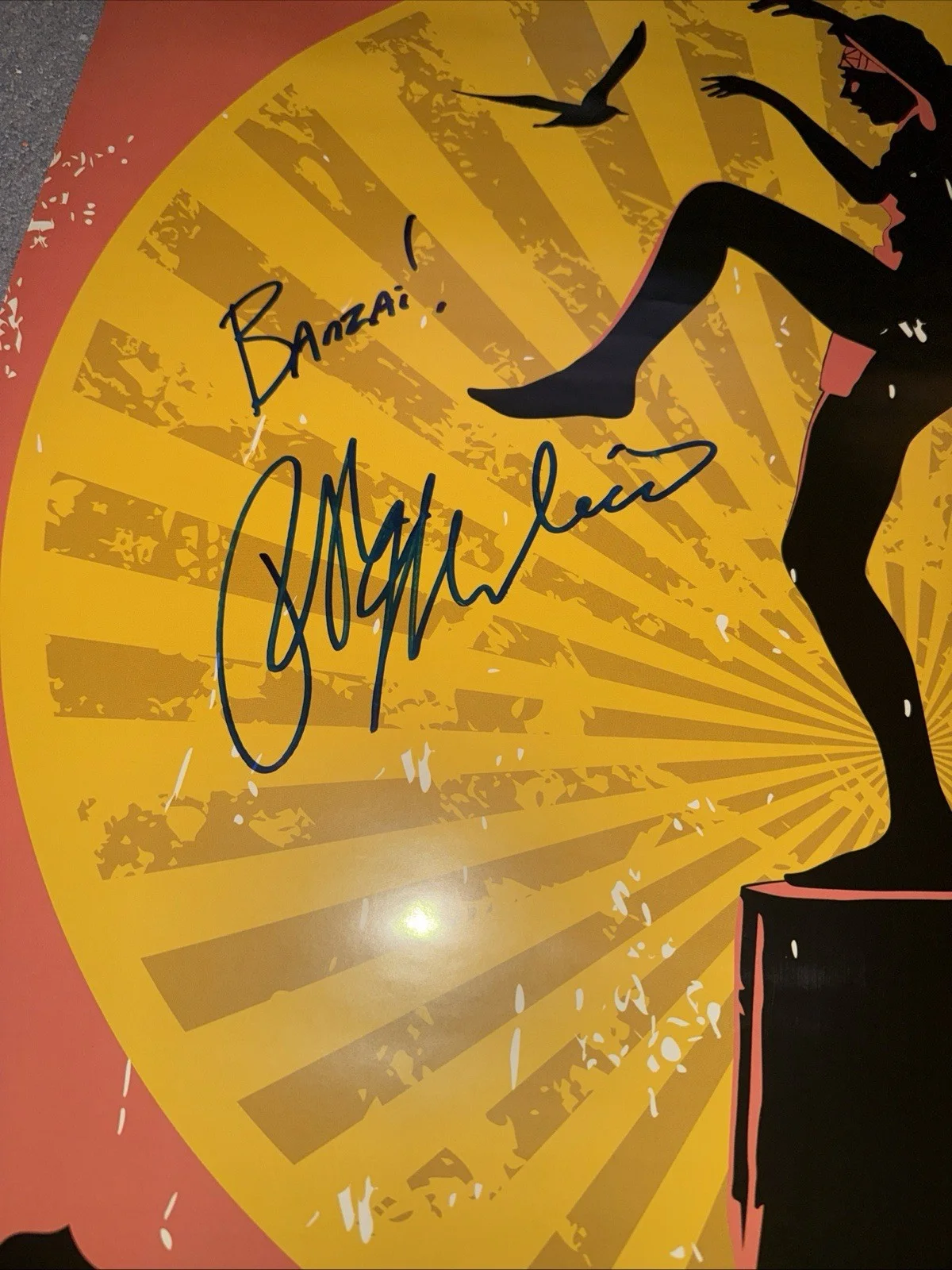 Ralph Macchio AUTOGRAPH SIGNED 24x36 Karate Kid Poster Quote PROOF, image 4