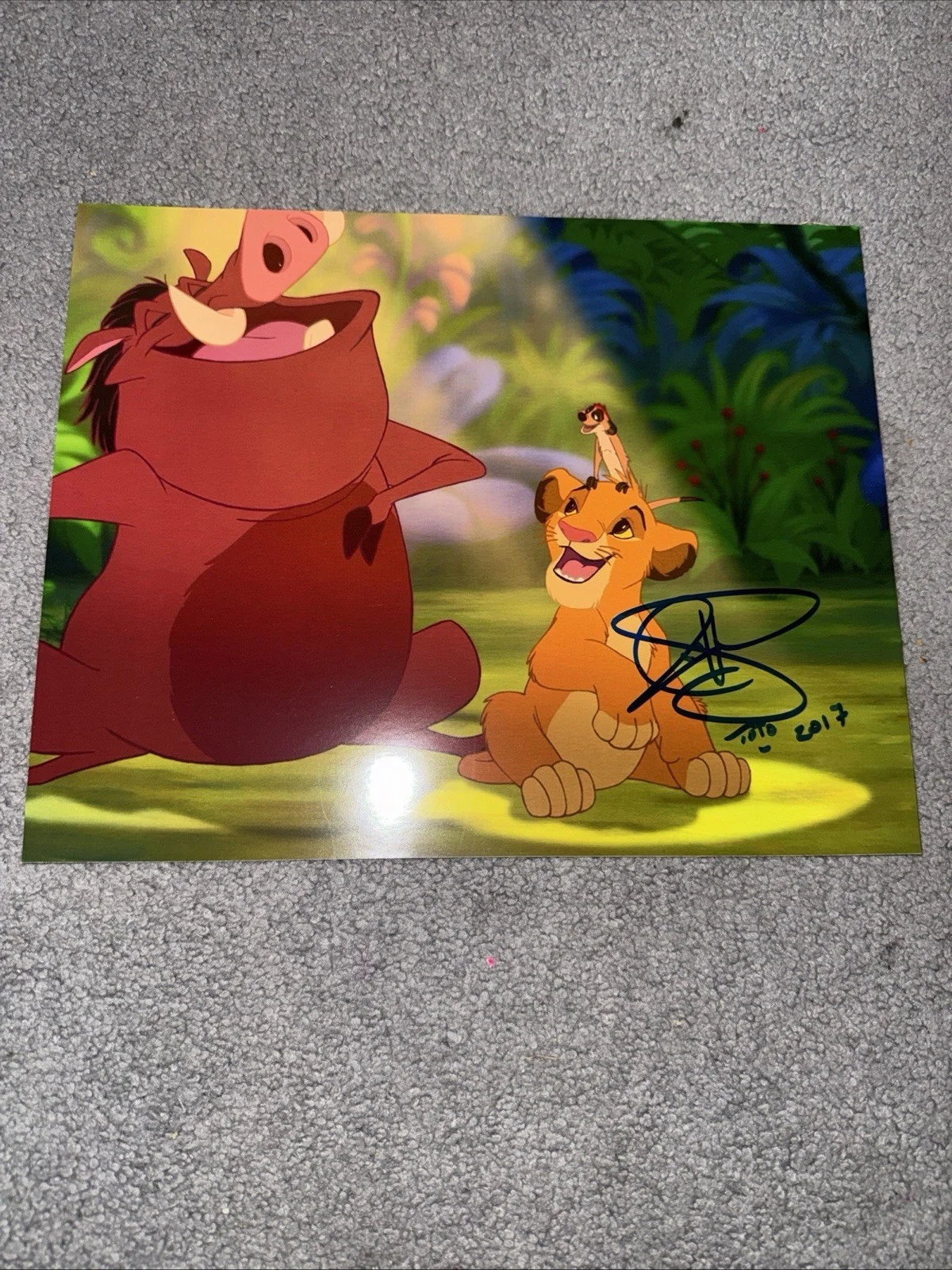 Joseph Williams AUTOGRAPH SOGNED Lion King 8x10 Simba Toto, image 4