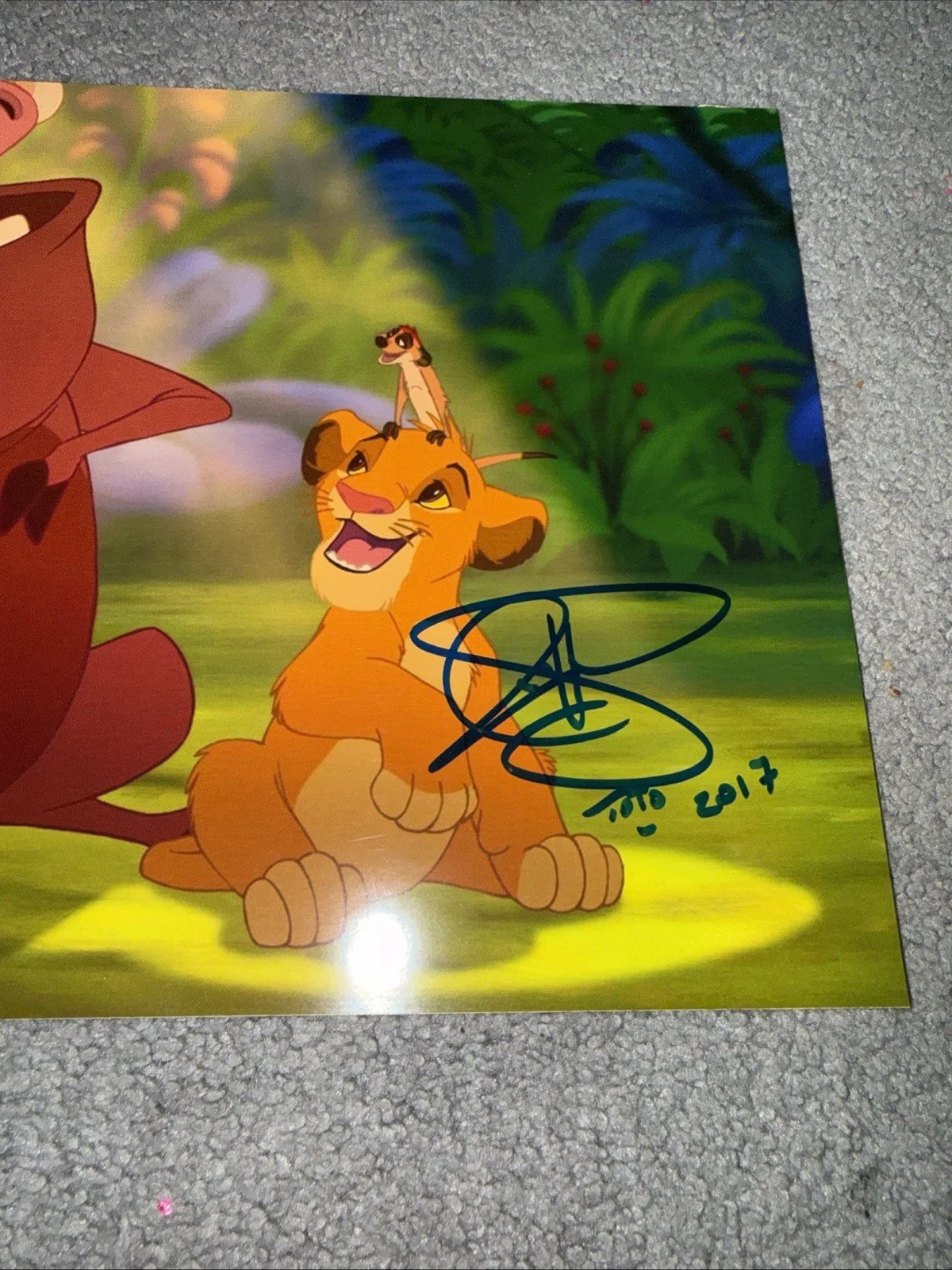 Joseph Williams AUTOGRAPH SOGNED Lion King 8x10 Simba Toto, image 5