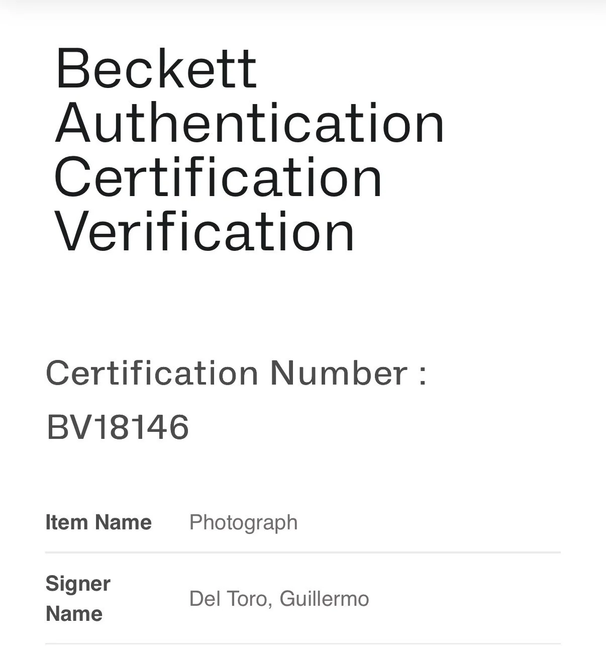 Guillermo Del Toro — GUILLERMO DEL TORO SIGNED AUTOGRAPH 11x14 FRANKENSTEIN PHOTO BECKETT-BV18146, image 4