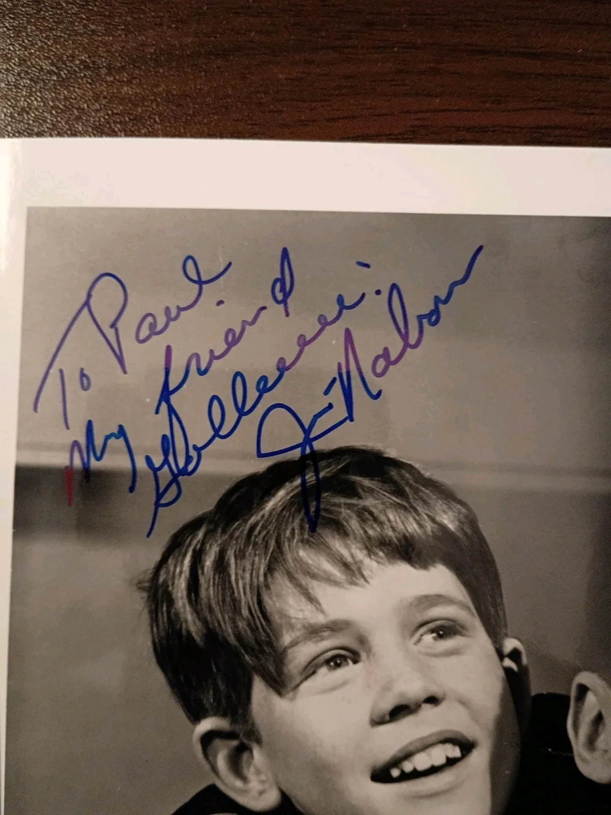 Jim Nabors — JIM NABORS Signed Autographed 8x10 Photo as GOME PYLE (d.2017) JSA COA, изображение 3