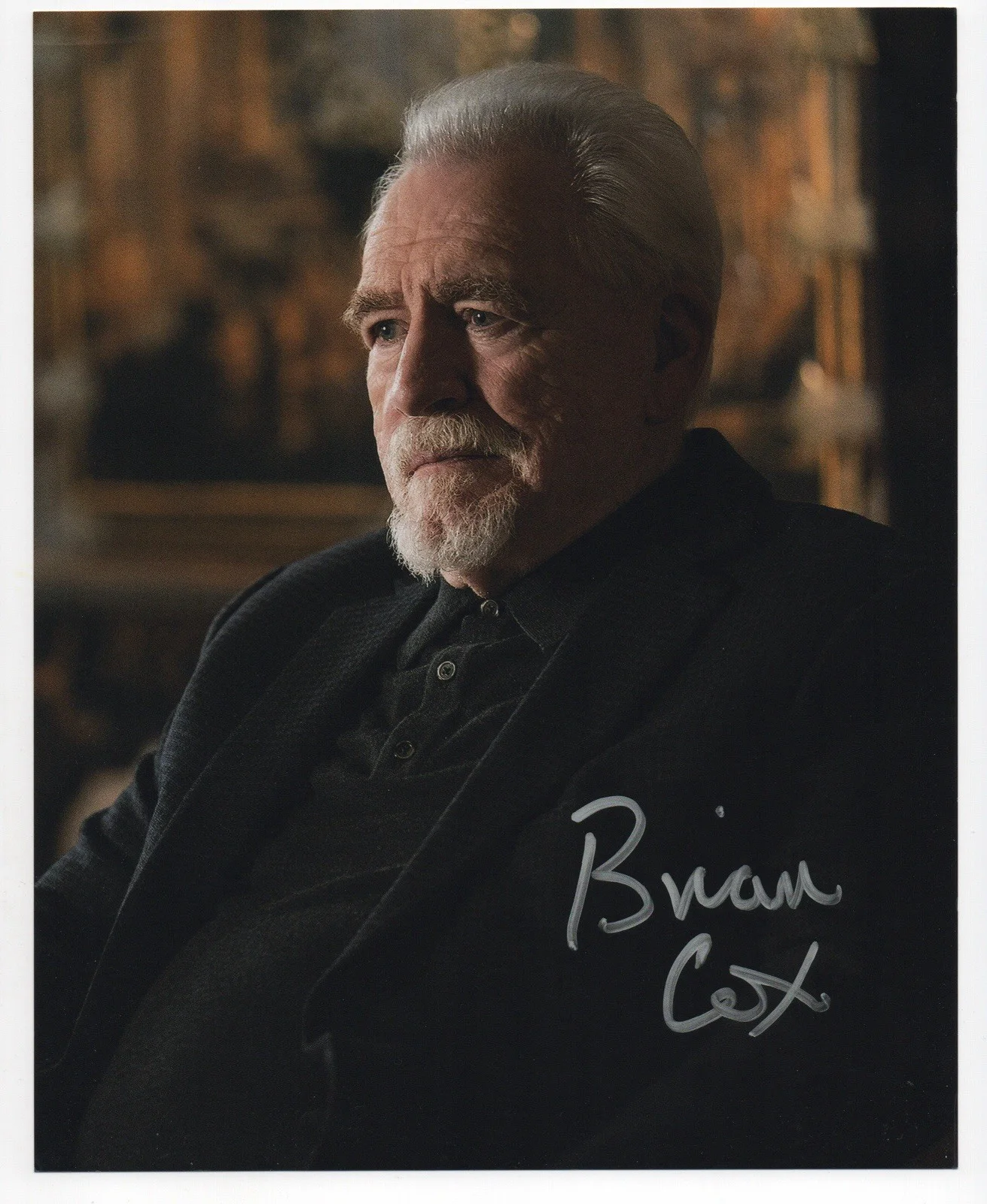 Brian Cox — Brian Cox signed autograph 8x10 Photo No COA Pass BAS PSA JSA Logan Succession