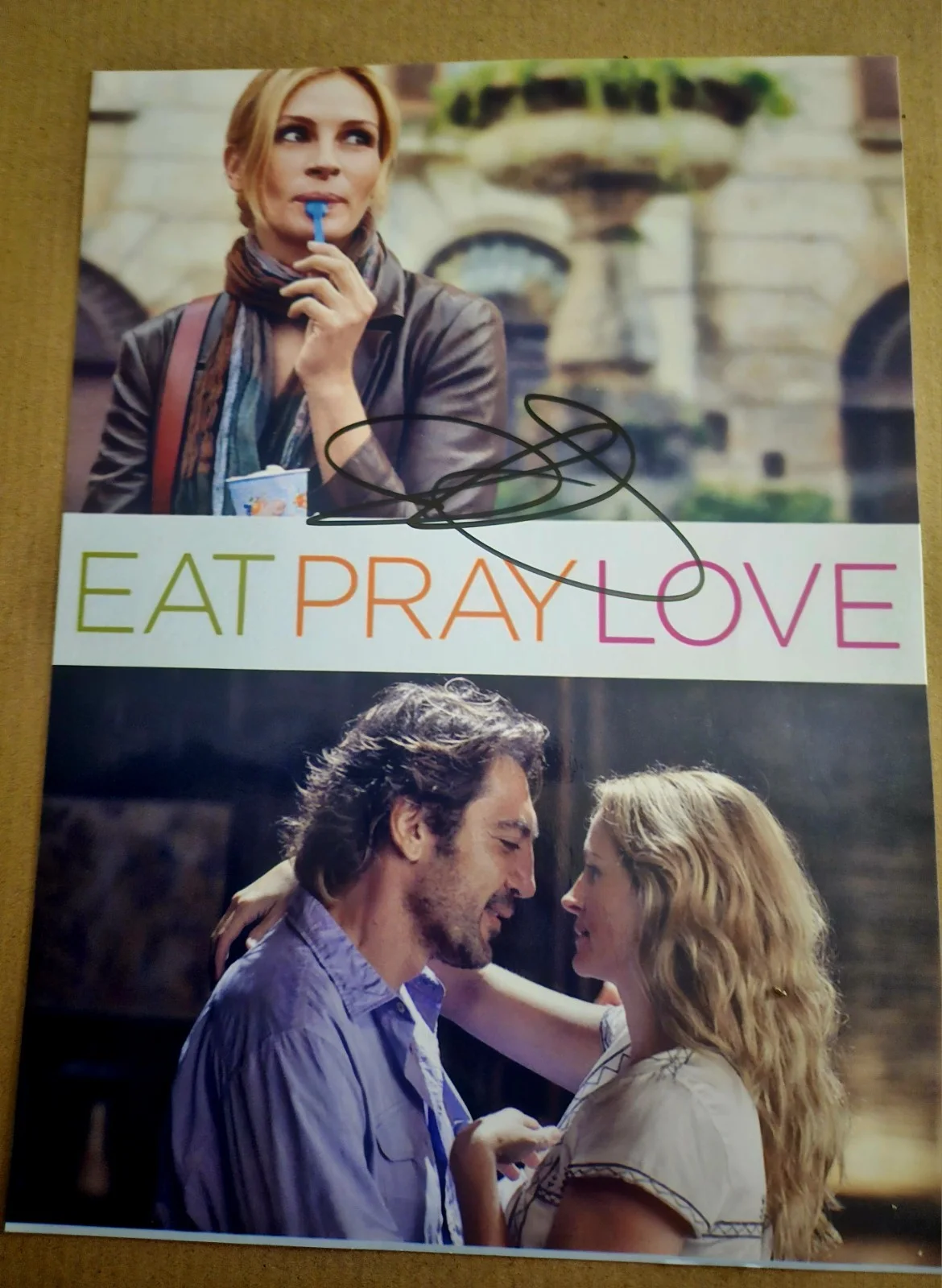 ORIGINAL JULIA ROBERTS 8X11 INCHES EAT PRAY LOVE PROMO PHOTO WITH COA, изображение 4